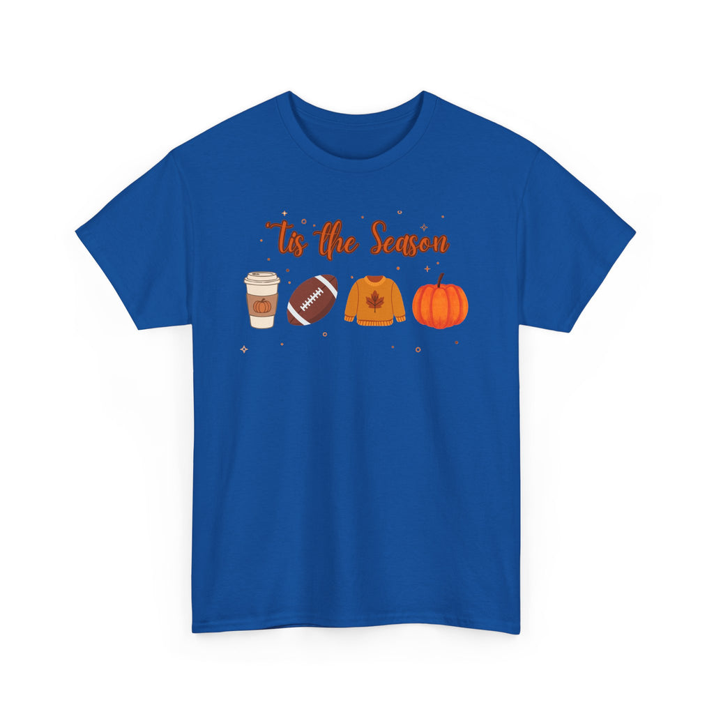 Tis the season football Heavy Cotton Tee