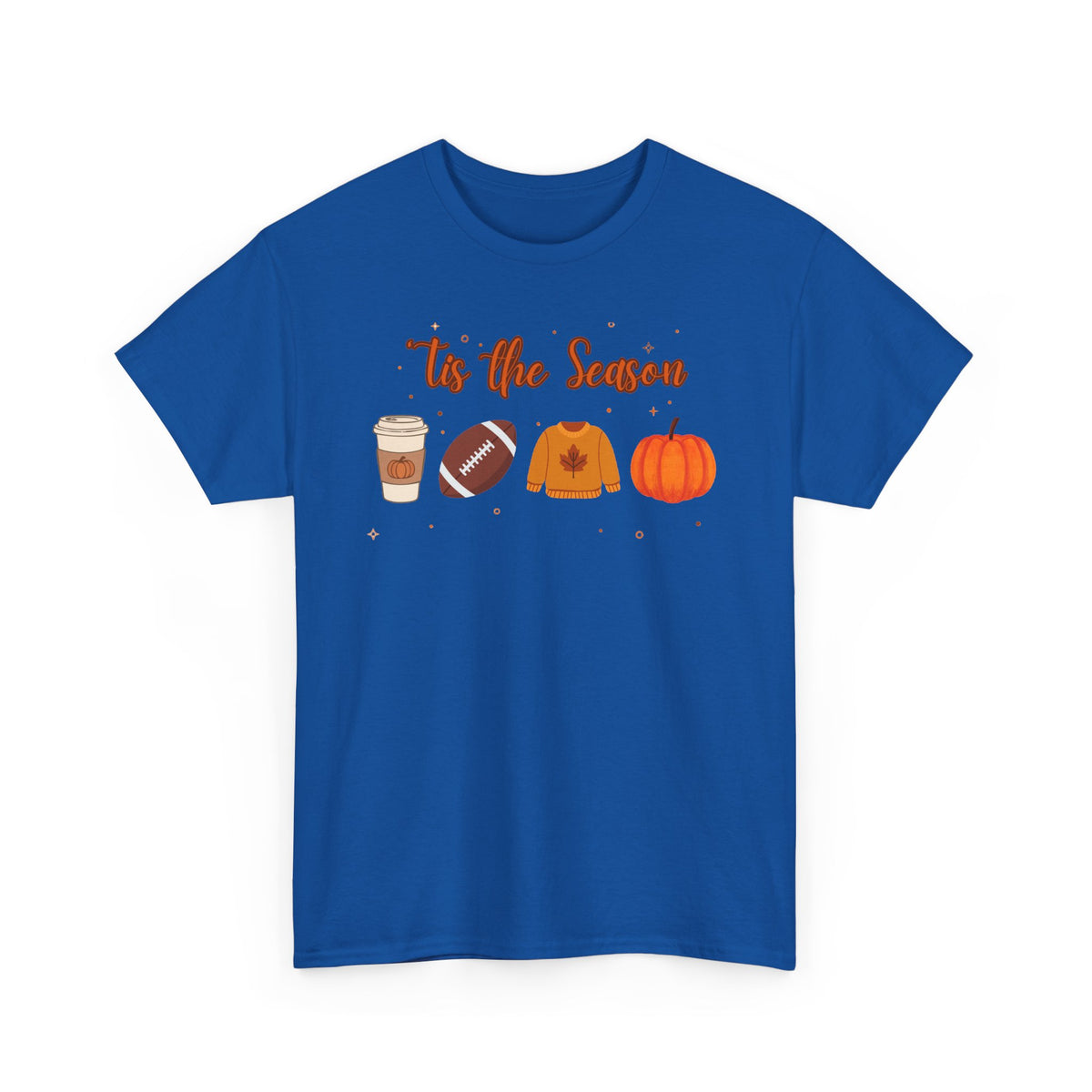 Tis the season football Heavy Cotton Tee