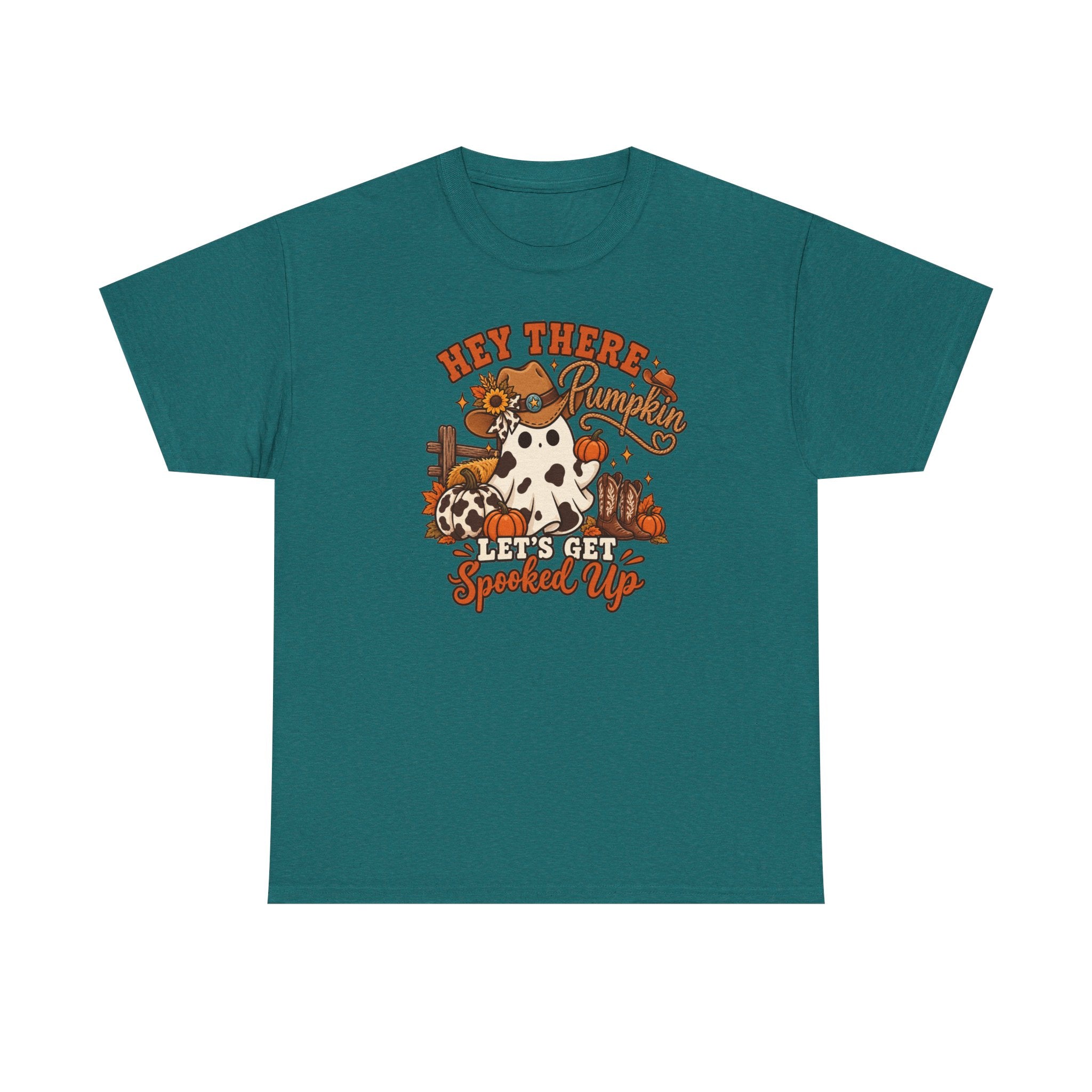 Hey There cute fall teeUnisex Heavy Cotton Tee