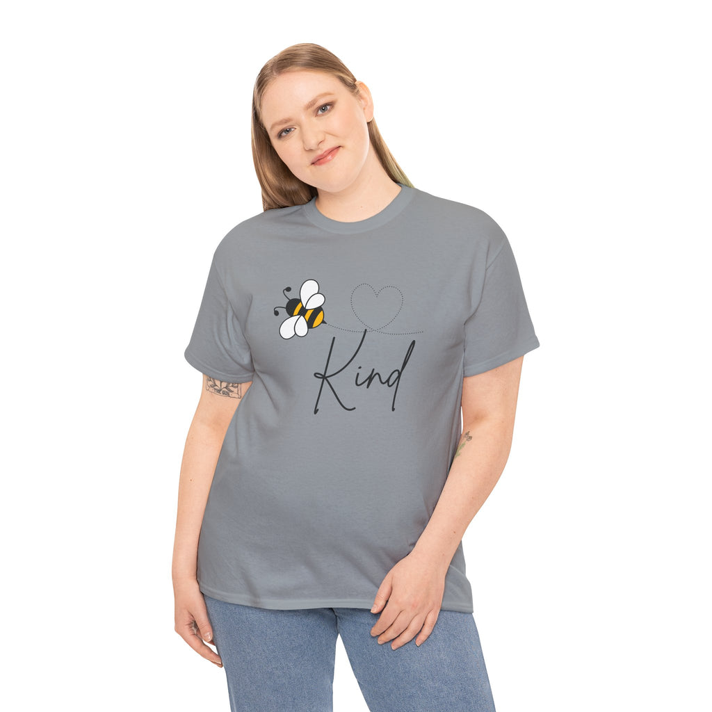 Kind Bee T‑Shirt — Minimalist Positive Message Tee