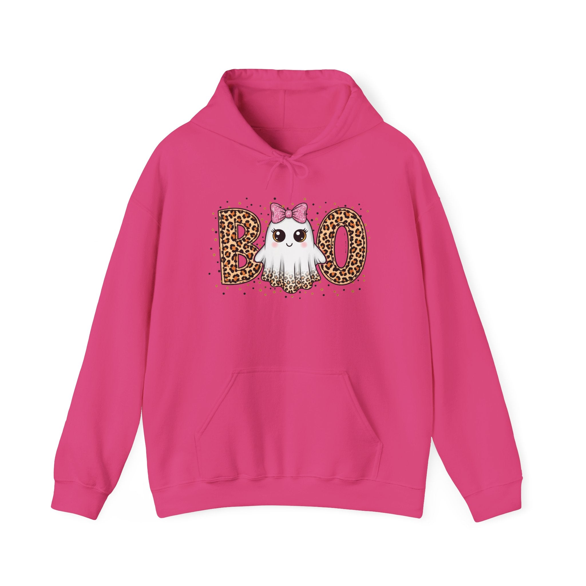 Boo ghost Unisex Heavy Blend™ Hooded Sweatshirt