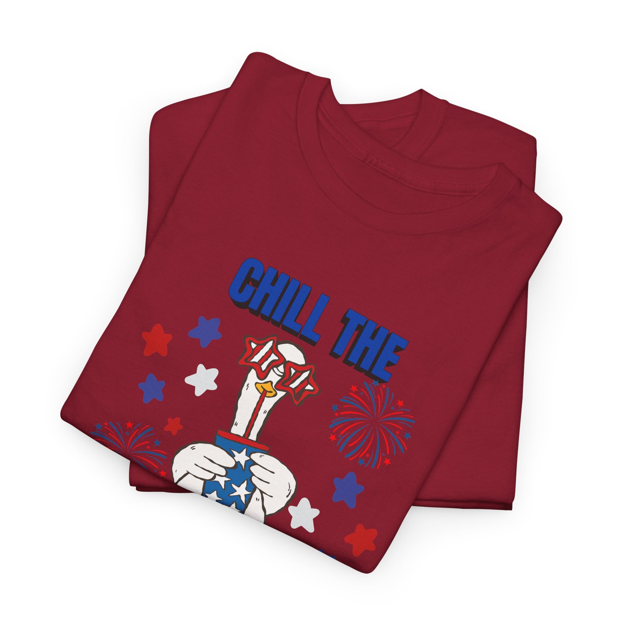 Chill the FOURTH Out - Funny Goose T-Shirt