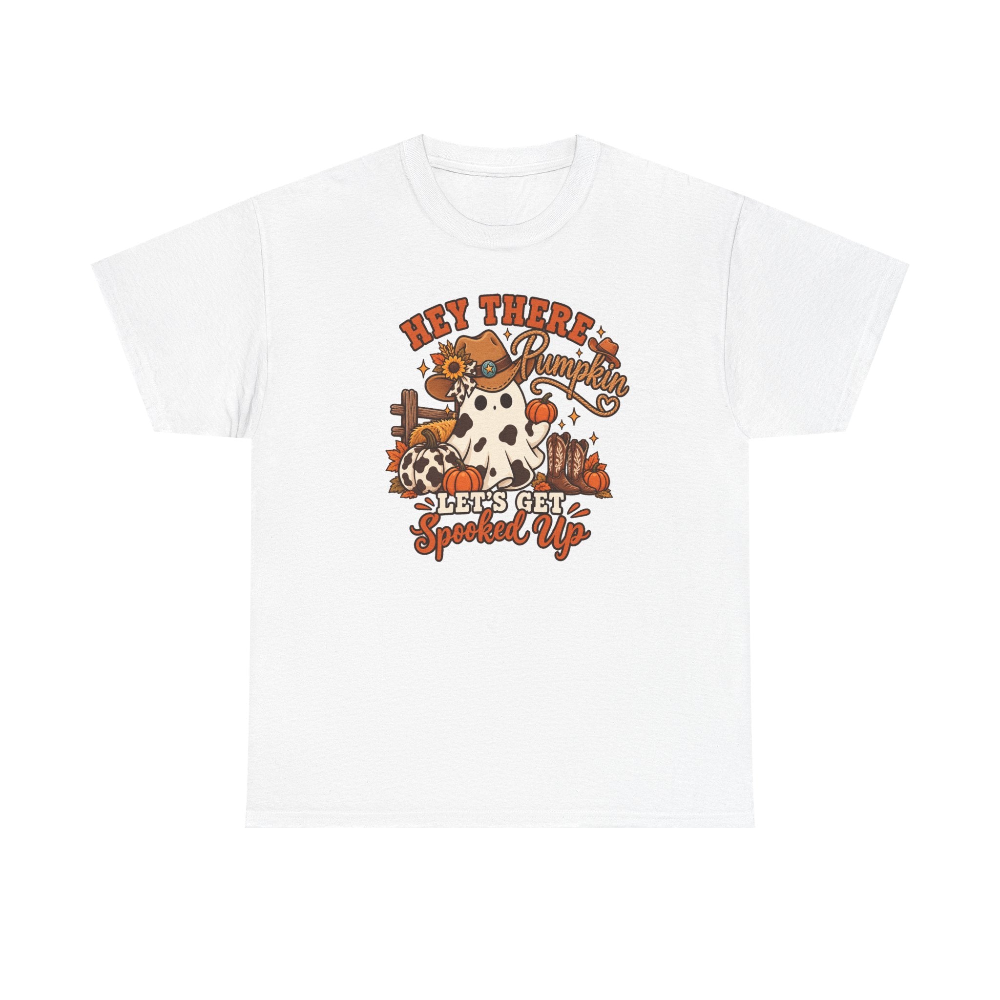 Hey There cute fall teeUnisex Heavy Cotton Tee