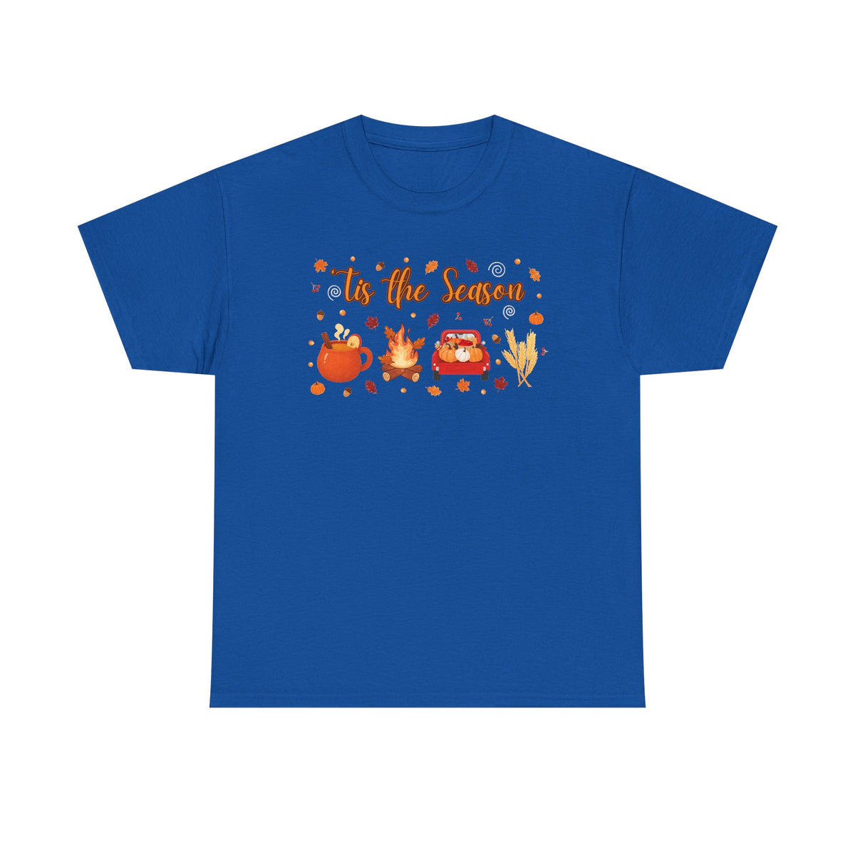 Tis the season pumpkin Heavy Cotton Tee