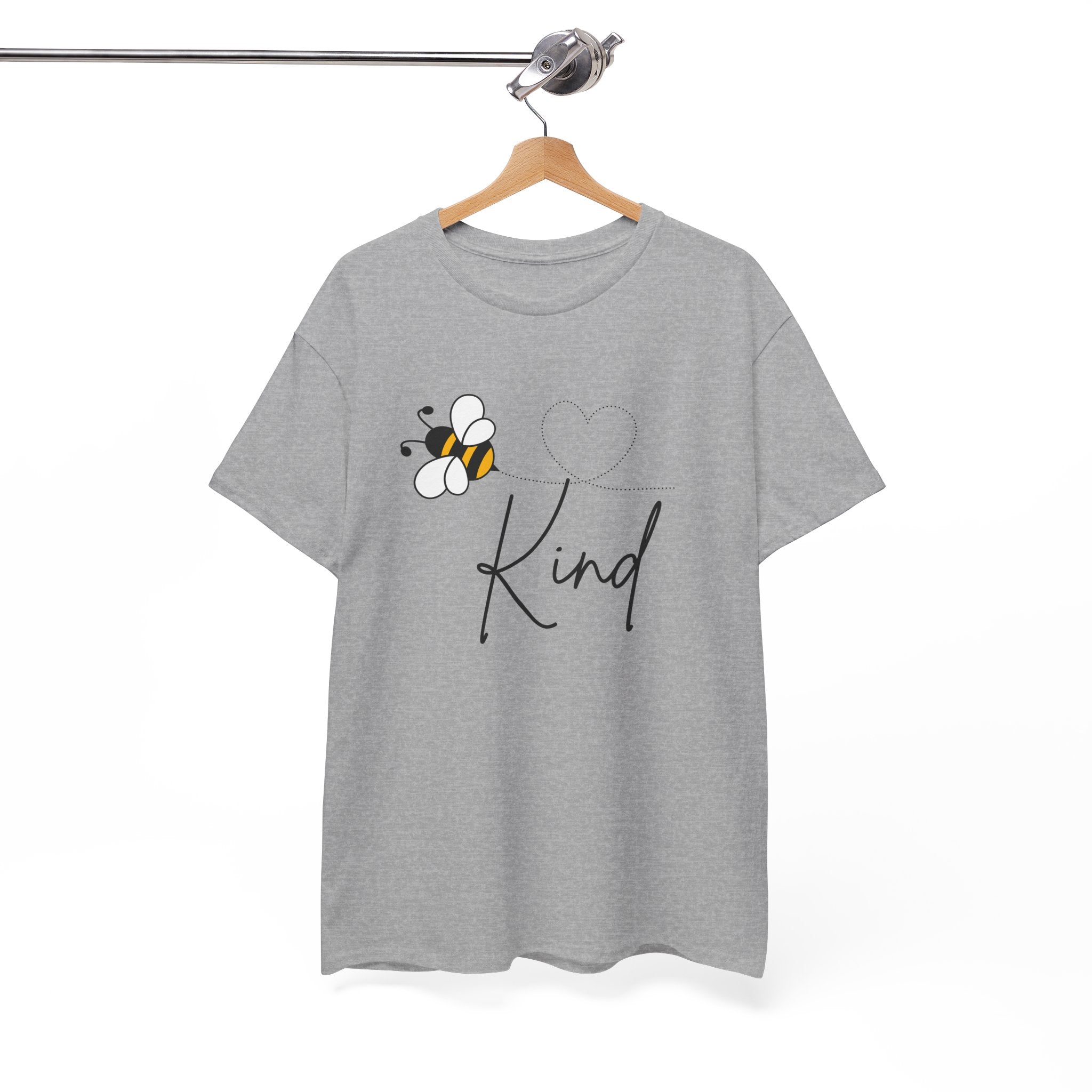 Kind Bee T‑Shirt — Minimalist Positive Message Tee