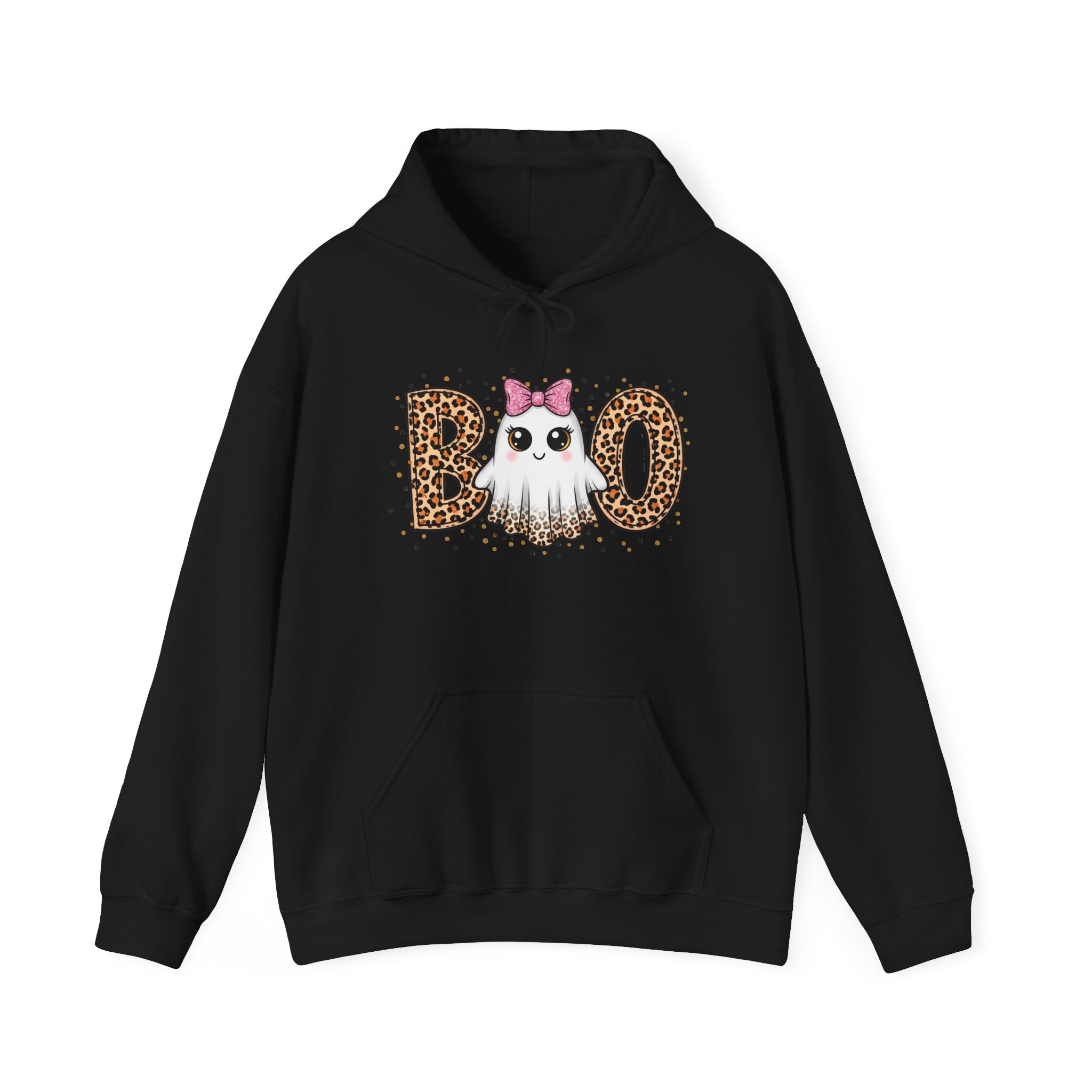 Boo ghost Unisex Heavy Blend™ Hooded Sweatshirt