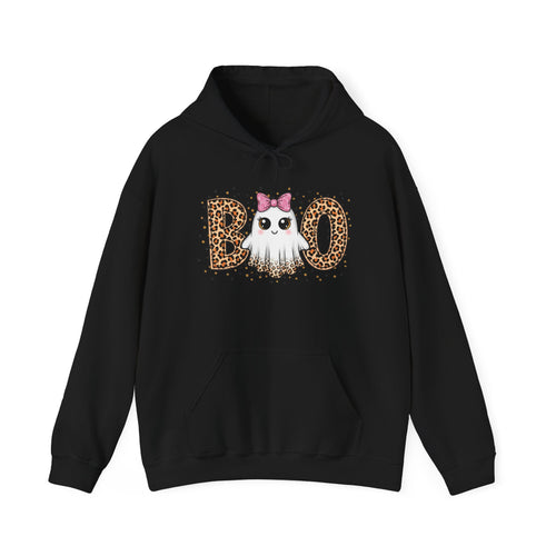 Boo ghost Unisex Heavy Blend™ Hooded Sweatshirt