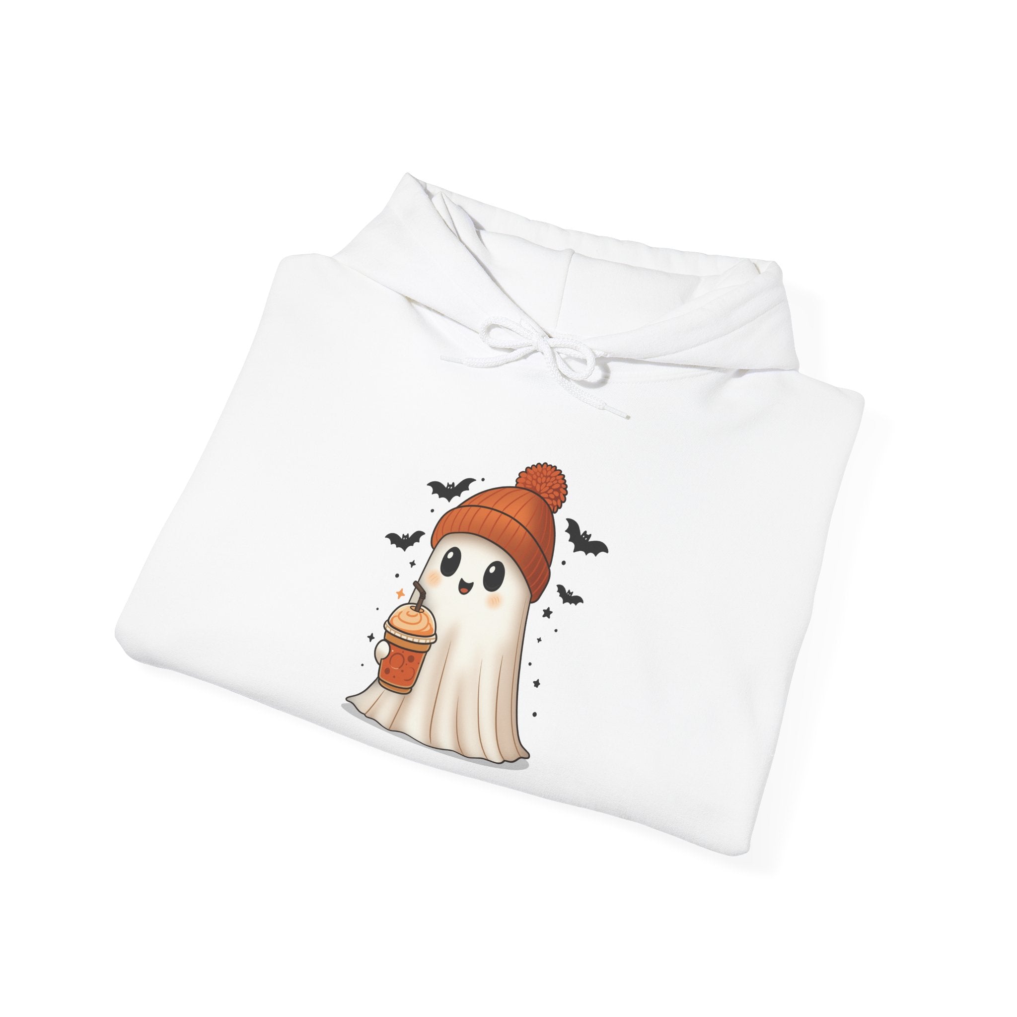 Cute Ghost Unisex Heavy Blend™ Hooded Sweatshirt