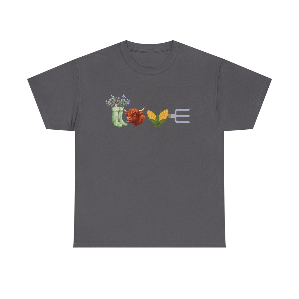 T-Shirt — Floral Garden Love Icons Tee