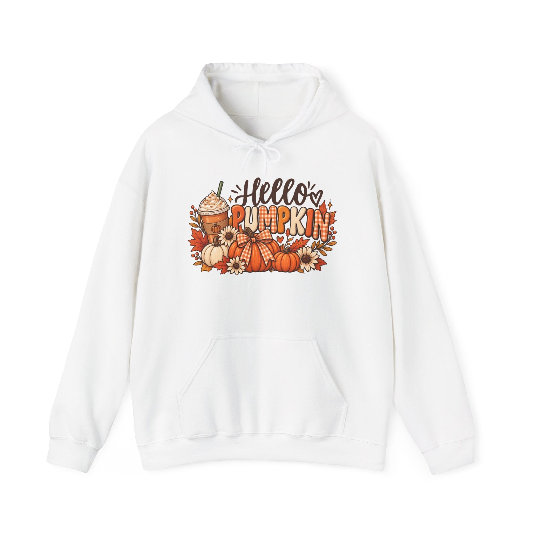 Hello Pumpkin Unisex Heavy Blend™ Hooded Sweatshirt