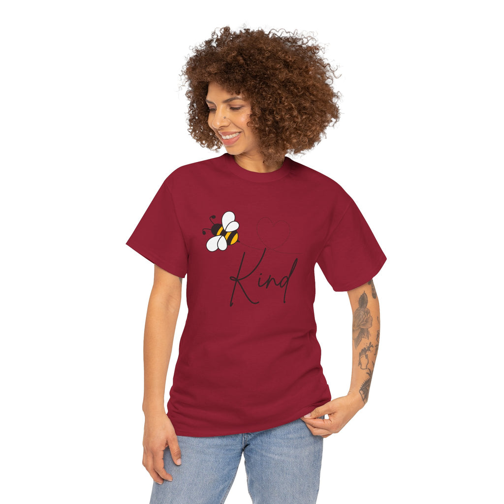 Kind Bee T‑Shirt — Minimalist Positive Message Tee