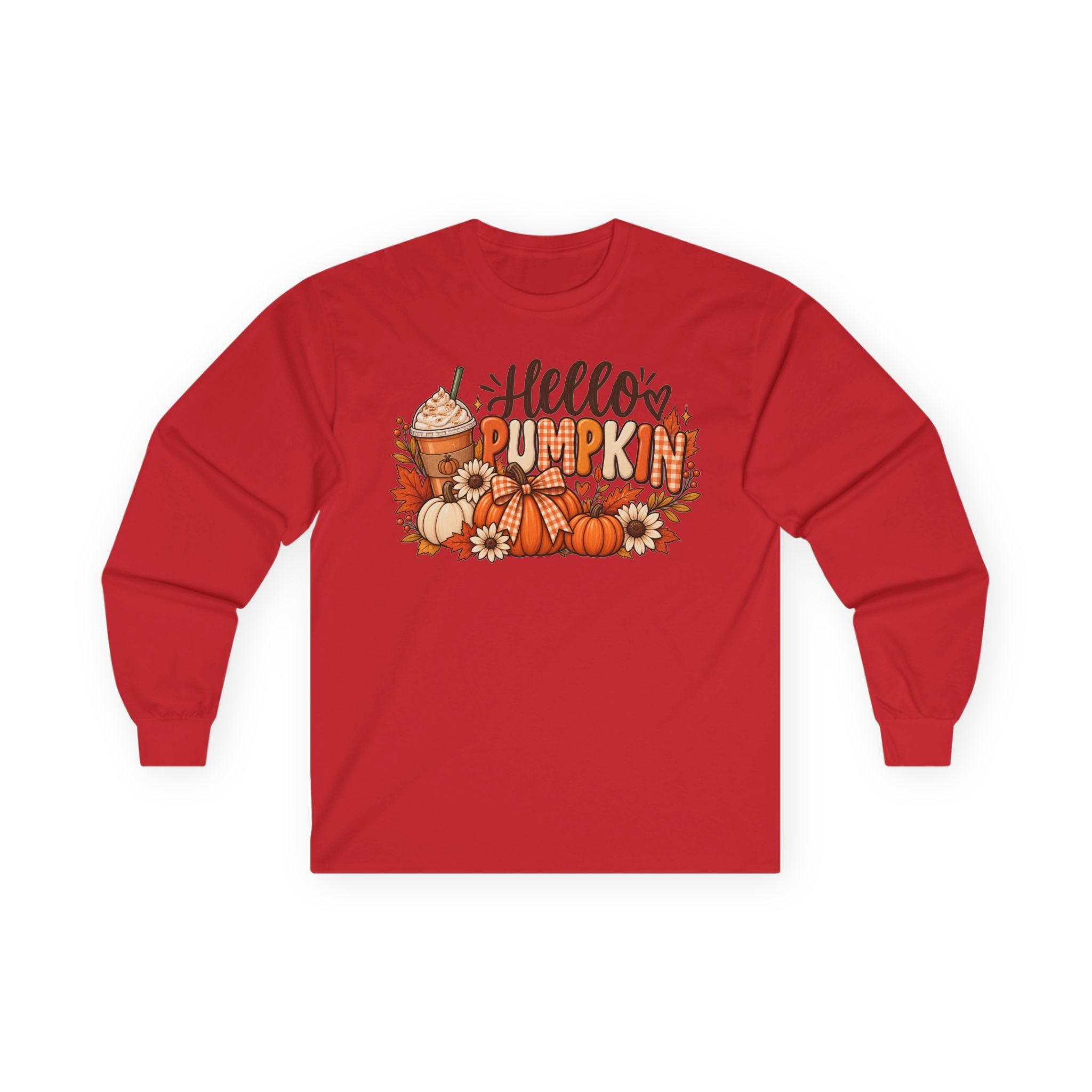 Hello pumpkin Ultra Cotton Long Sleeve Tee