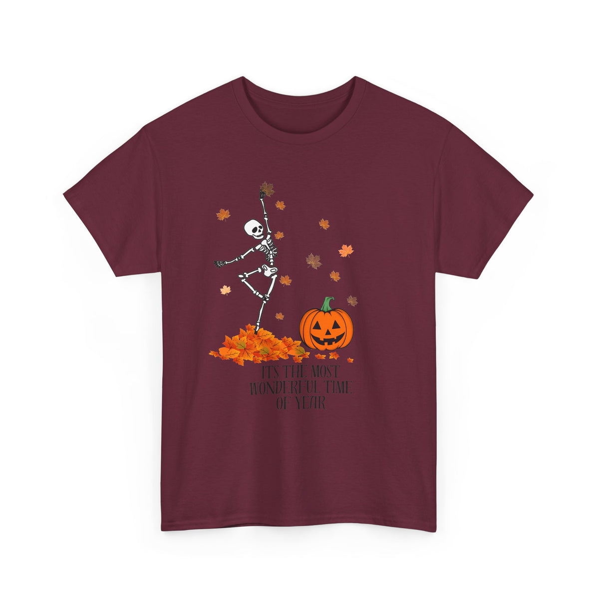 Halloween- the most wonderful time Unisex Heavy Cotton Tee