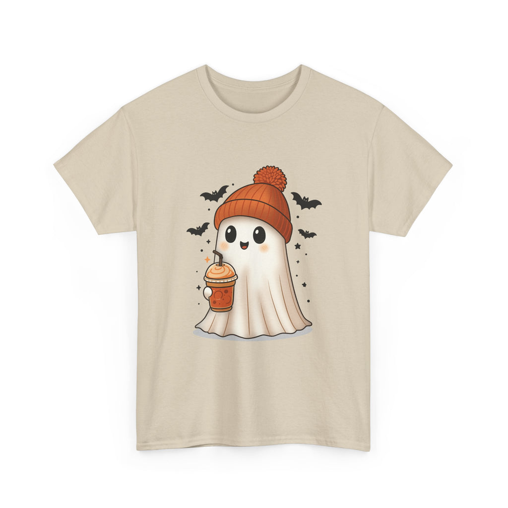 Pumpkin Spice GhostUnisex Heavy Cotton Tee