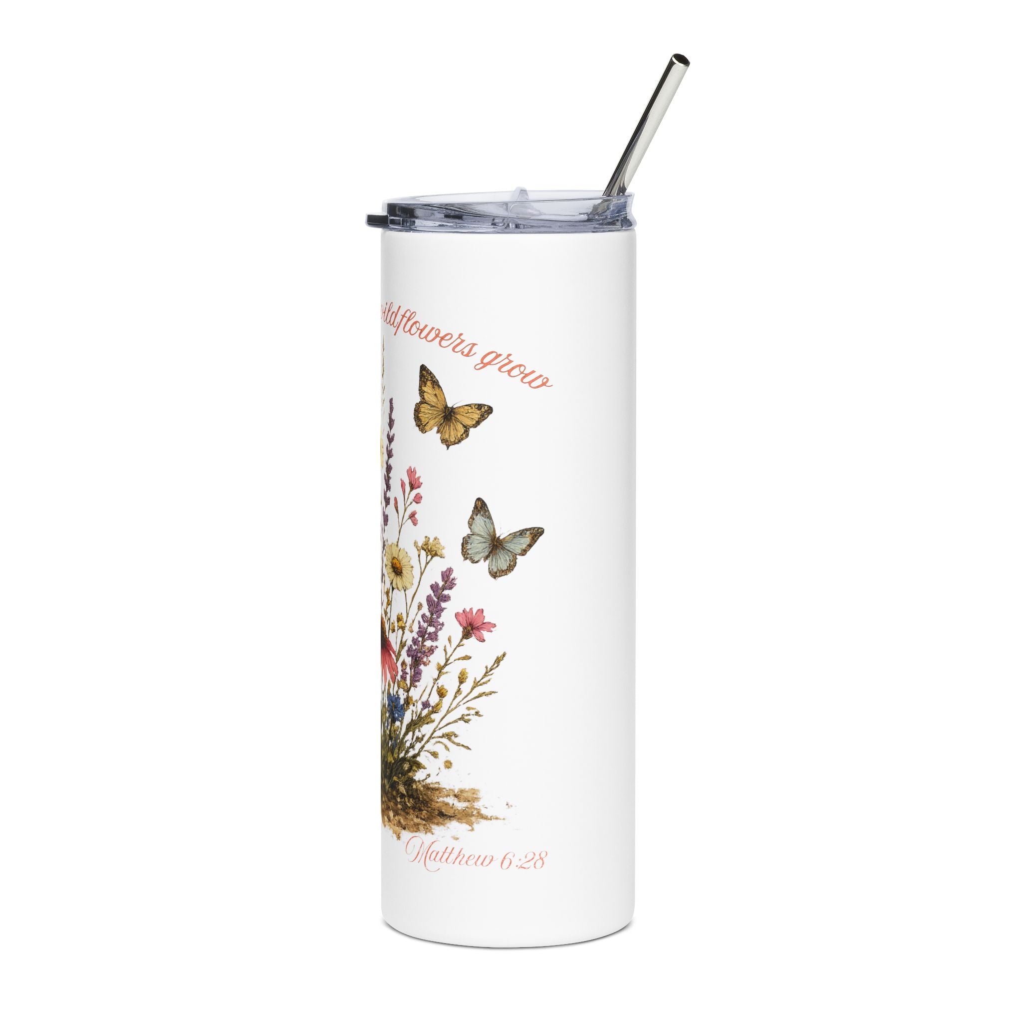 Consider the wildflowers Stainless Steel Tumbler, 20oz