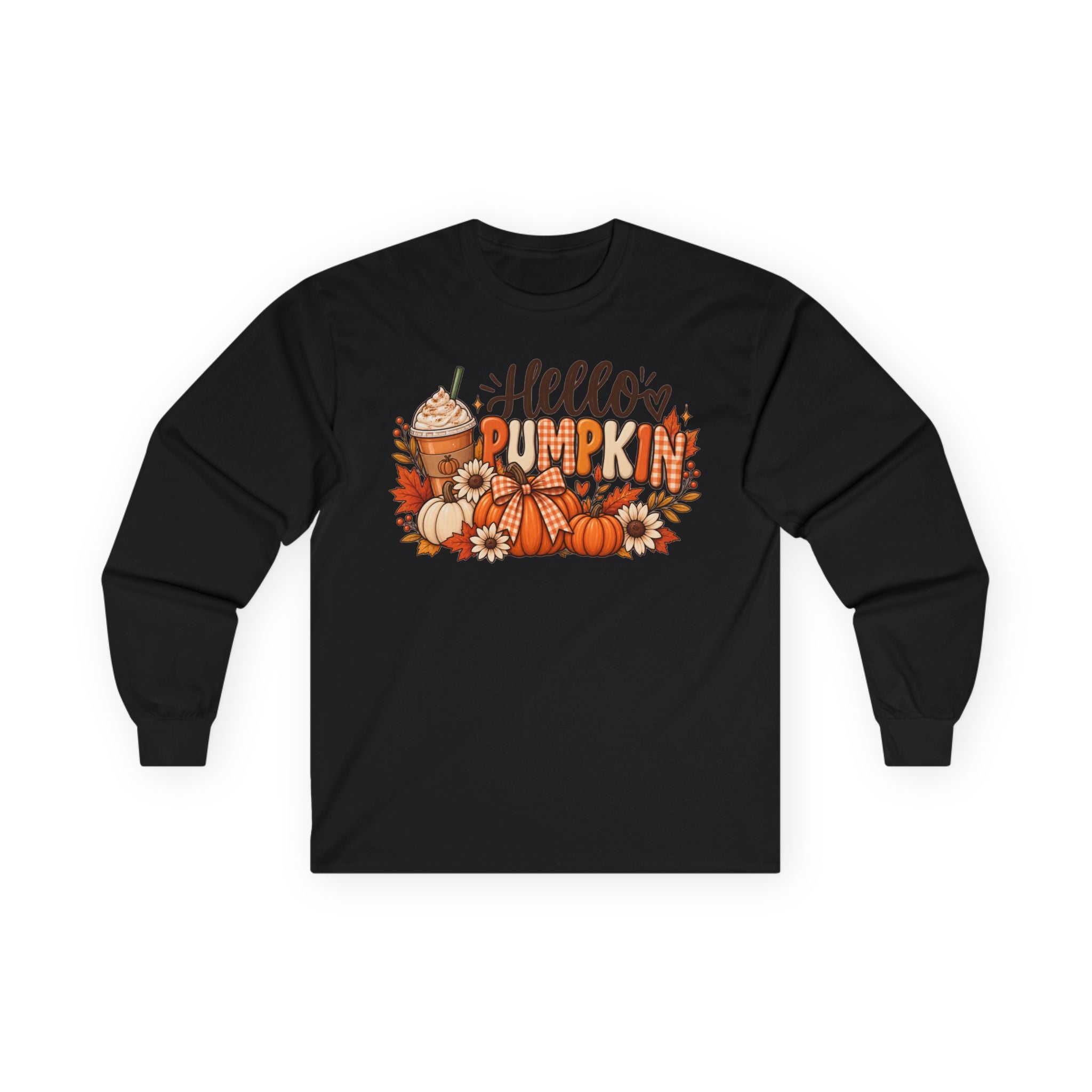 Hello pumpkin Ultra Cotton Long Sleeve Tee