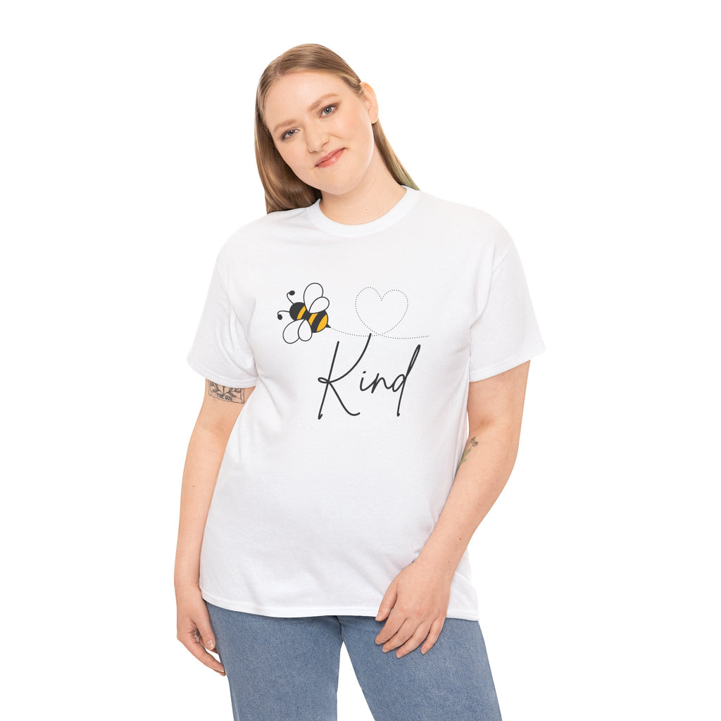 Kind Bee T‑Shirt — Minimalist Positive Message Tee