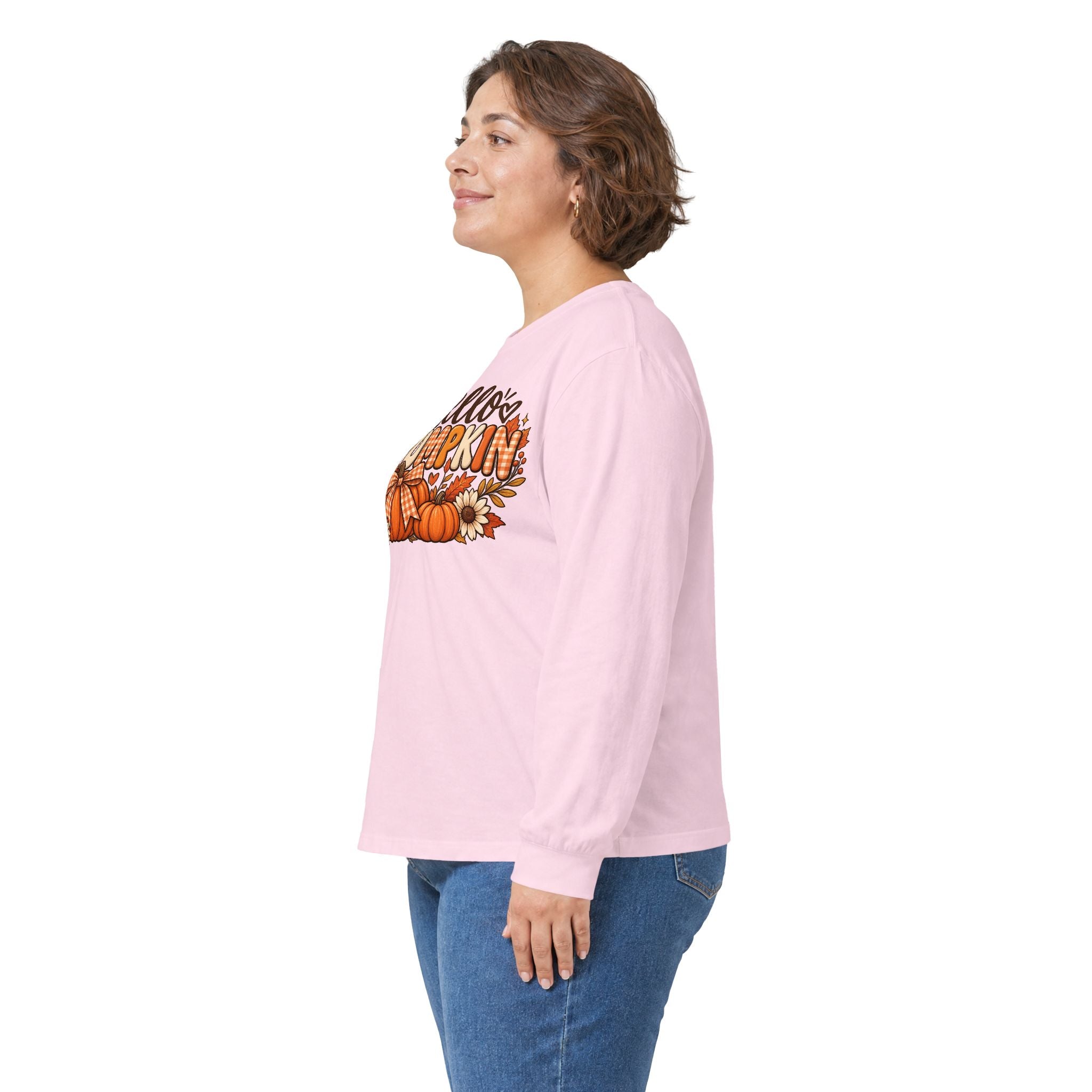 Hello pumpkin Ultra Cotton Long Sleeve Tee
