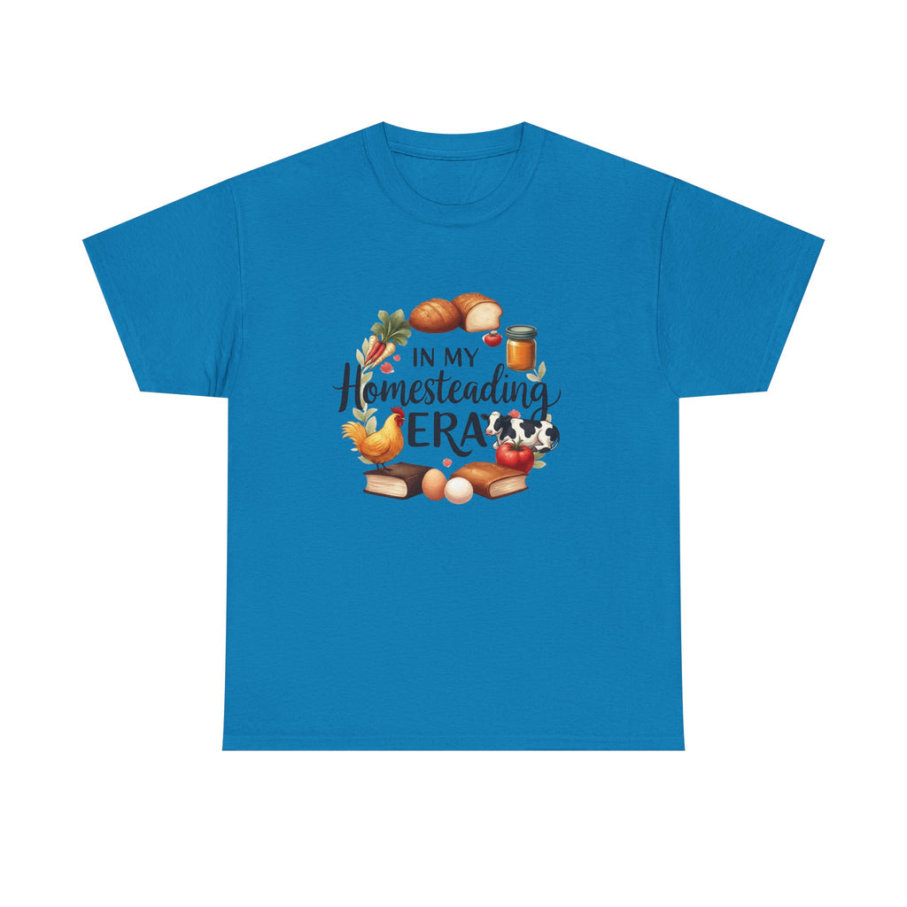 Homesteading Era Tee — Cute Bread, Chickens & Eggs Design