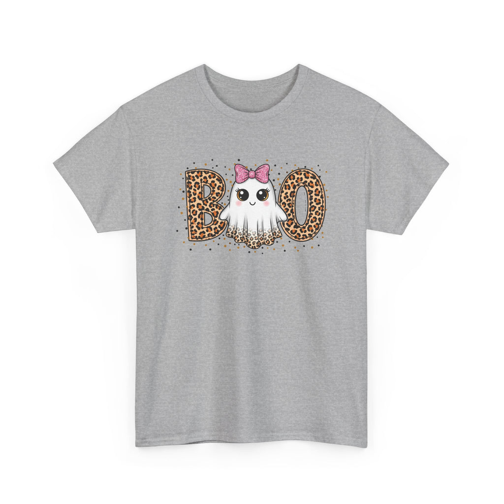BOO -Cute Ghost Unisex Heavy Cotton Tee