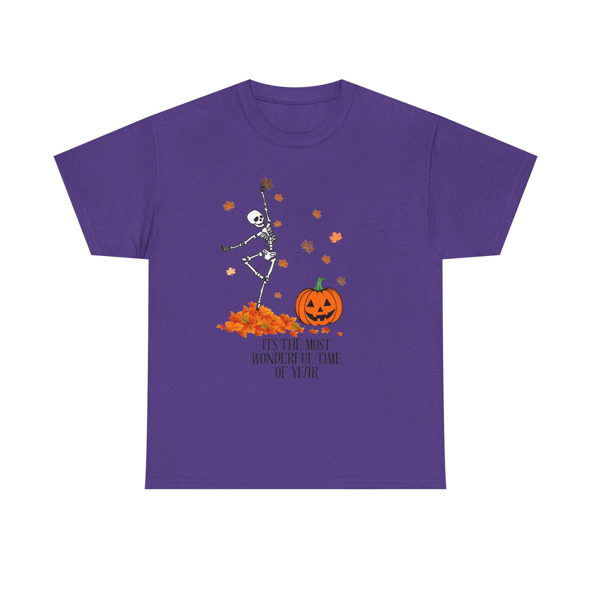 Halloween- the most wonderful time Unisex Heavy Cotton Tee