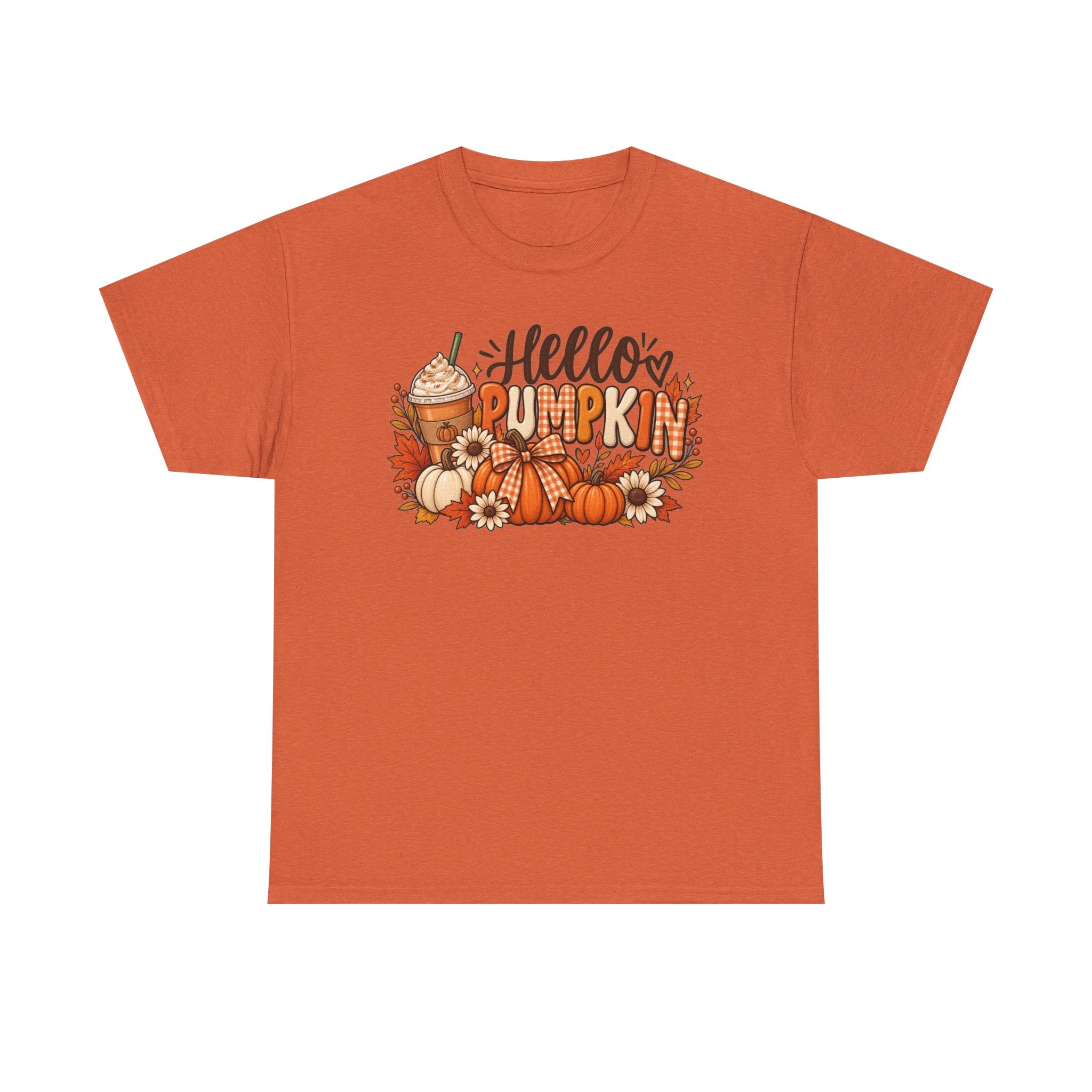 Hello Pumpkin Tee Unisex Heavy Cotton Tee