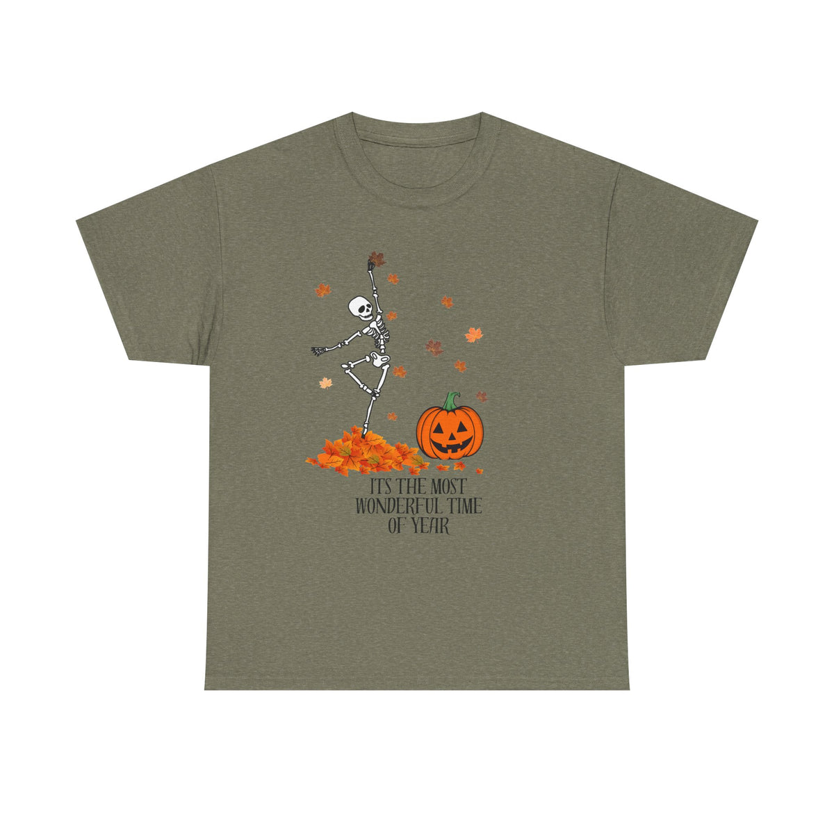 Halloween- the most wonderful time Unisex Heavy Cotton Tee