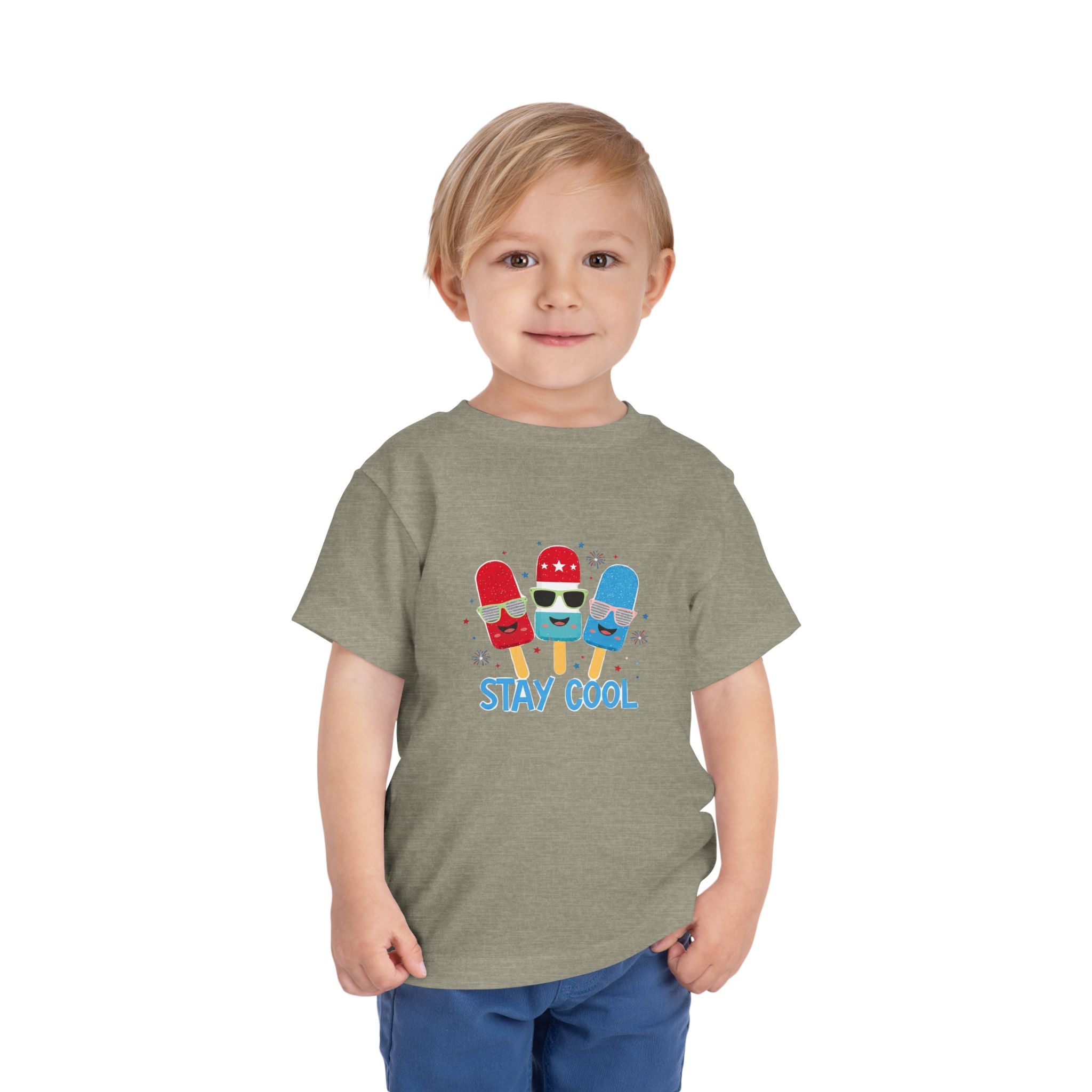 Stay Cool -Patriotic Toddler Tee