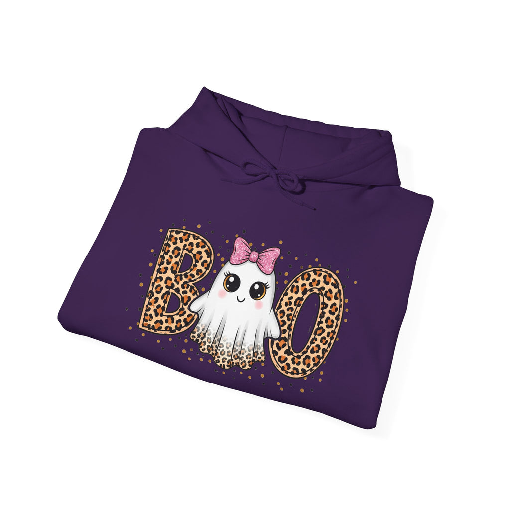 Boo ghost Unisex Heavy Blend™ Hooded Sweatshirt