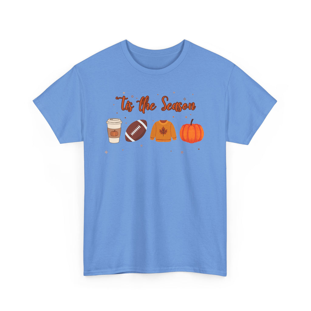 Tis the season football Heavy Cotton Tee