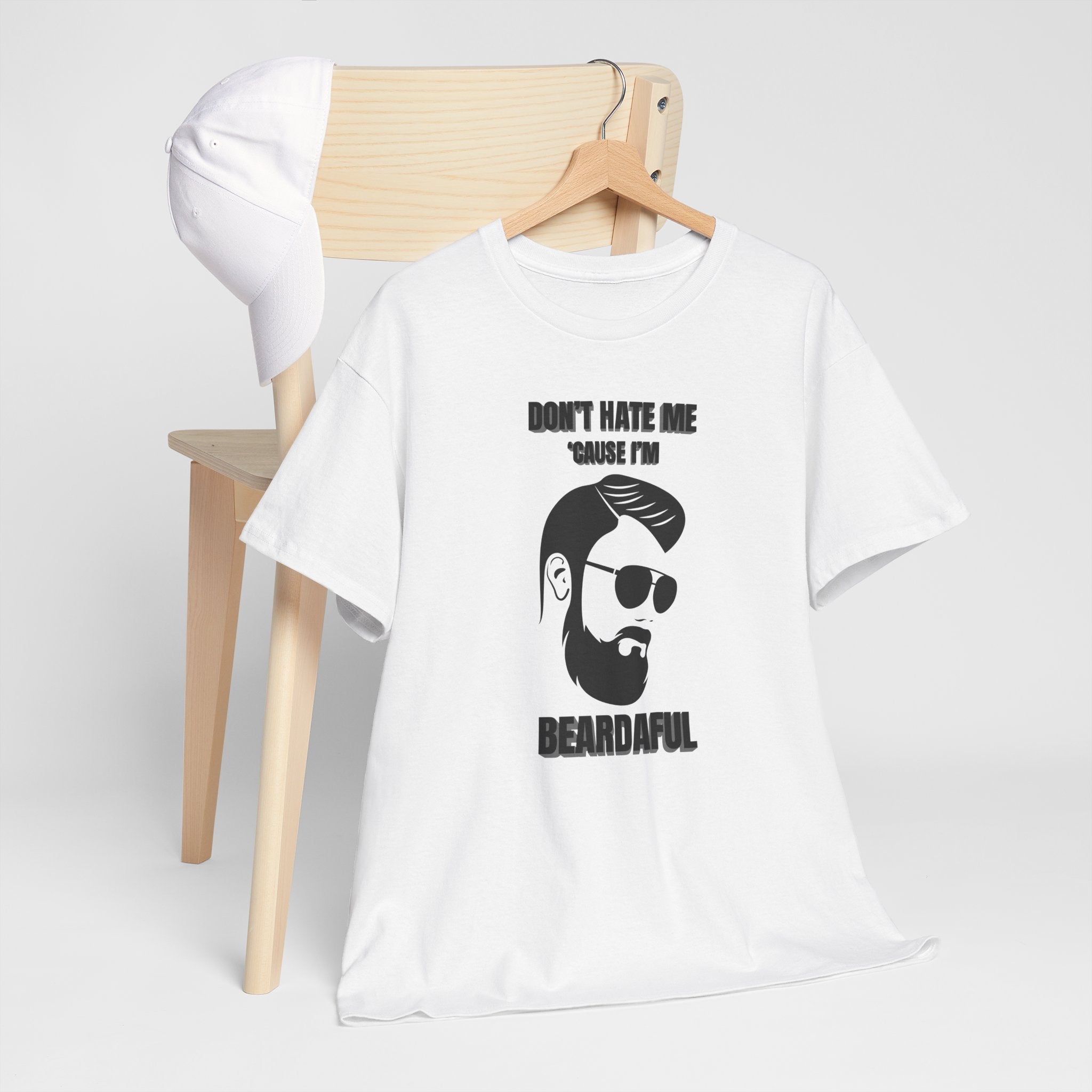 Beardaful T-Shirt - "Don’t Hate Me Because I’m Beardaful"