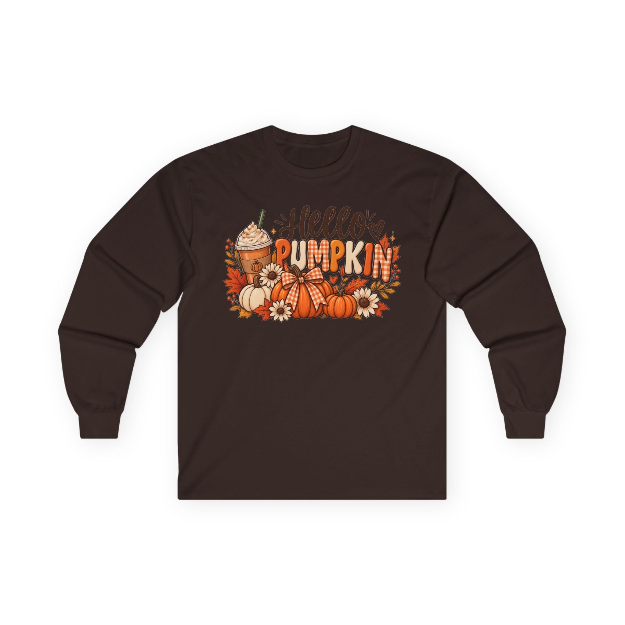 Hello pumpkin Ultra Cotton Long Sleeve Tee