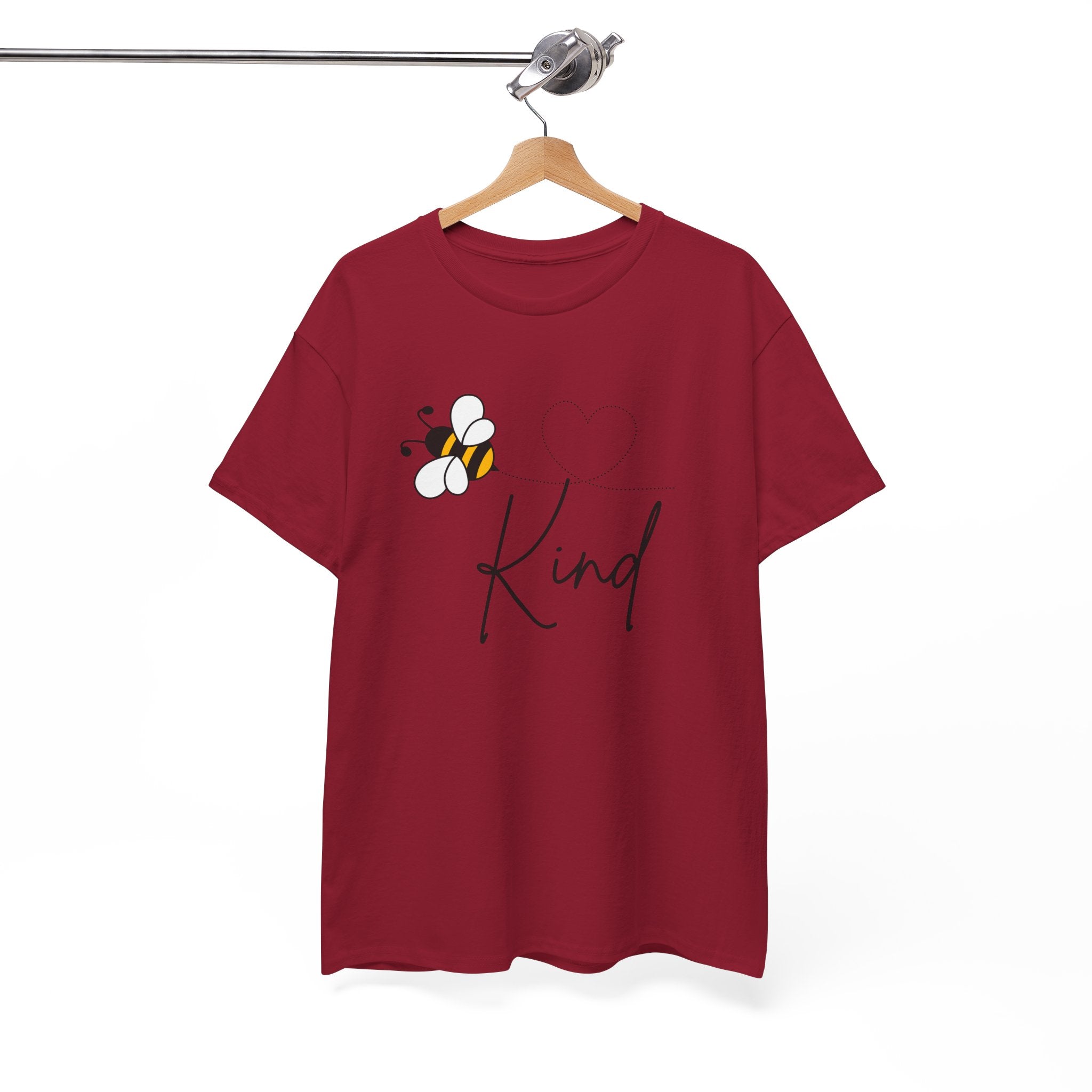 Kind Bee T‑Shirt — Minimalist Positive Message Tee