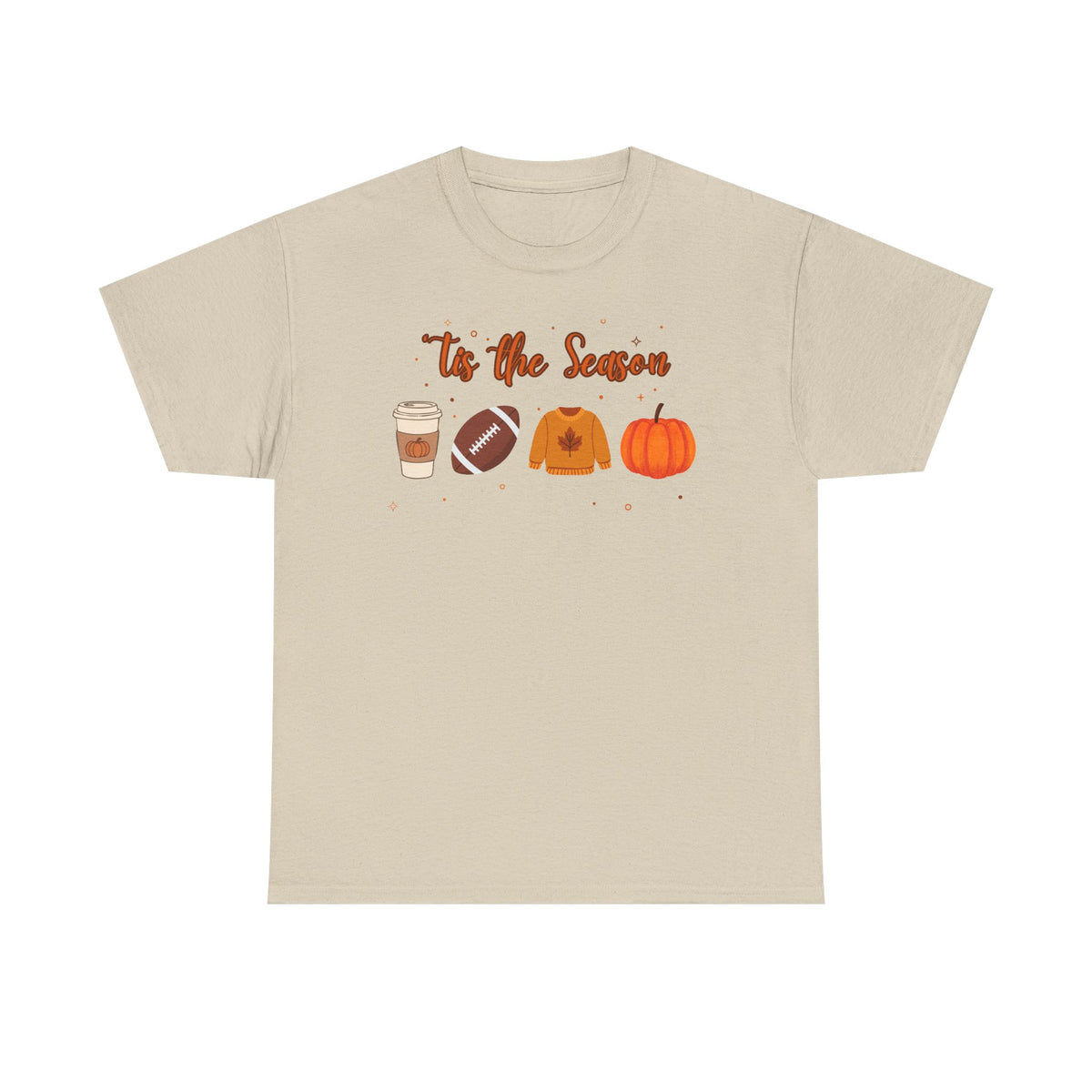 Tis the season football Heavy Cotton Tee