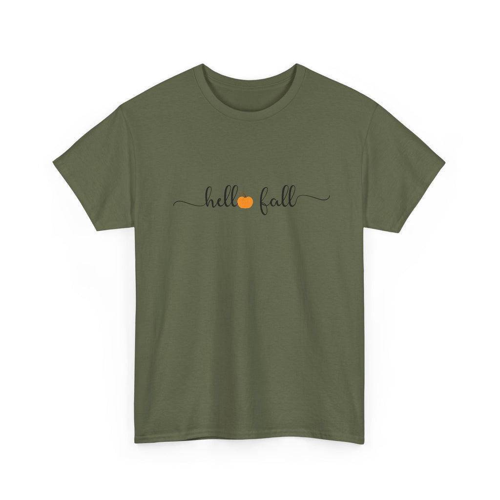 Hello Fall Unisex Heavy Cotton Tee