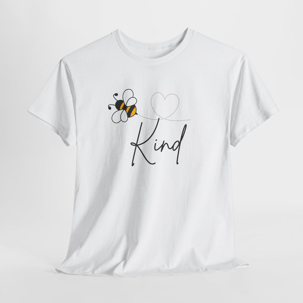 Kind Bee T‑Shirt — Minimalist Positive Message Tee