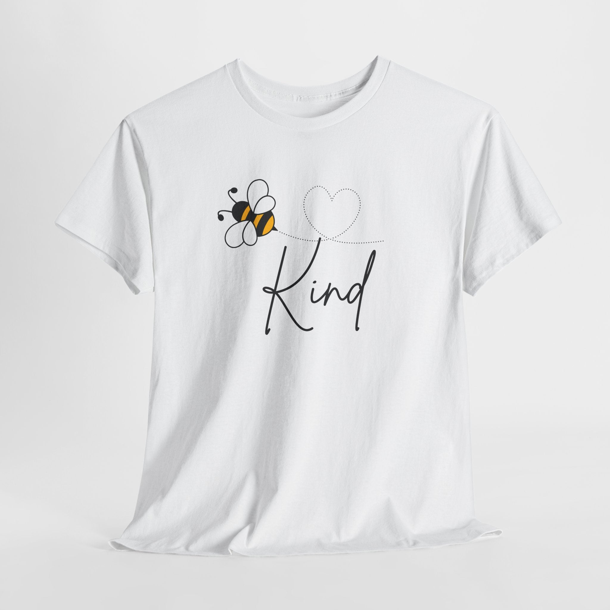 Kind Bee T‑Shirt — Minimalist Positive Message Tee