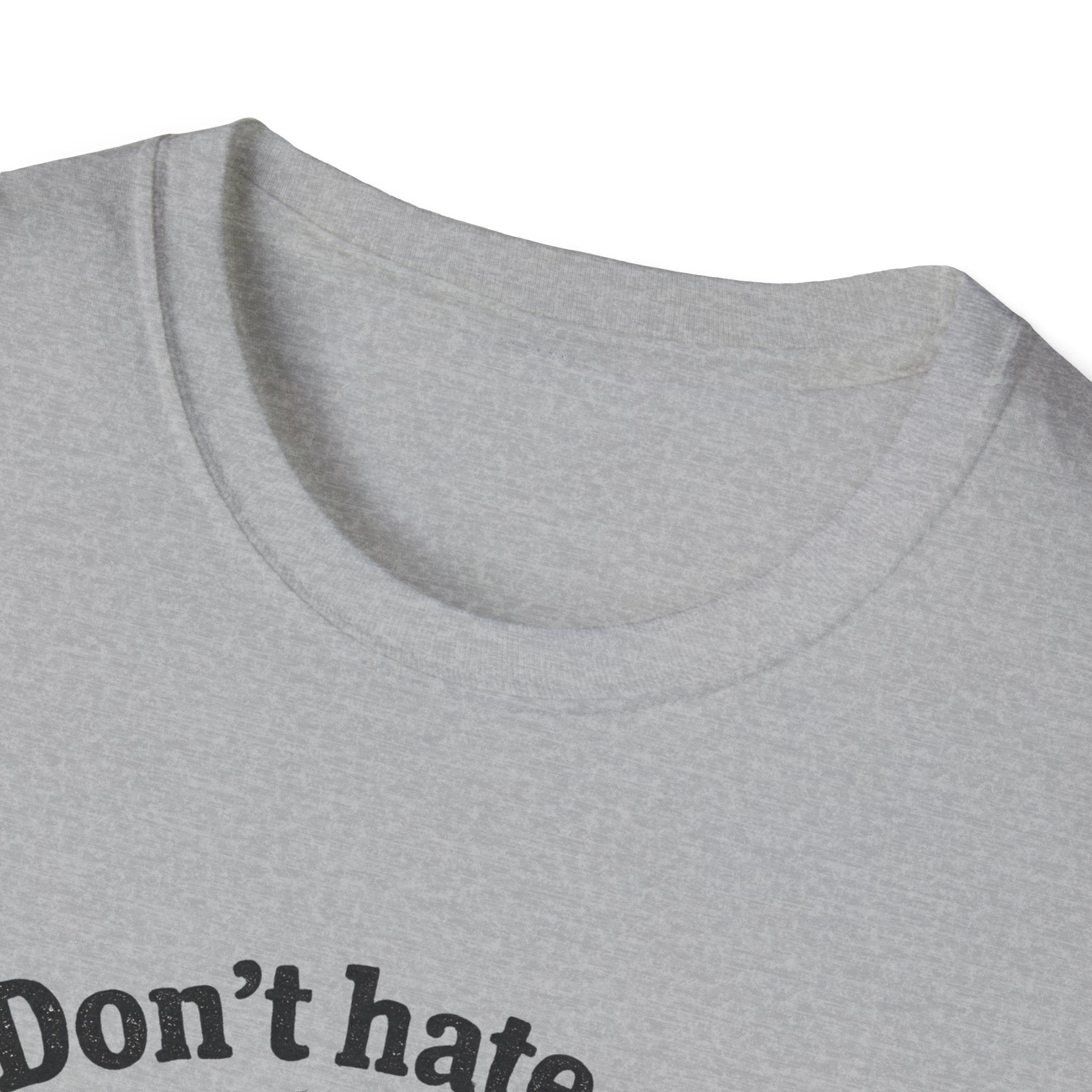 Beardaful T‑Shirt — "Don't hate me cuz I'm Beardaful" Funny Beard Lover Tee