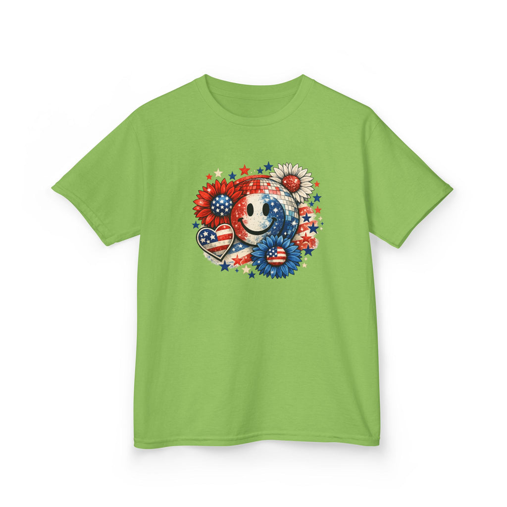 Girls American 4th of July T-Shirt