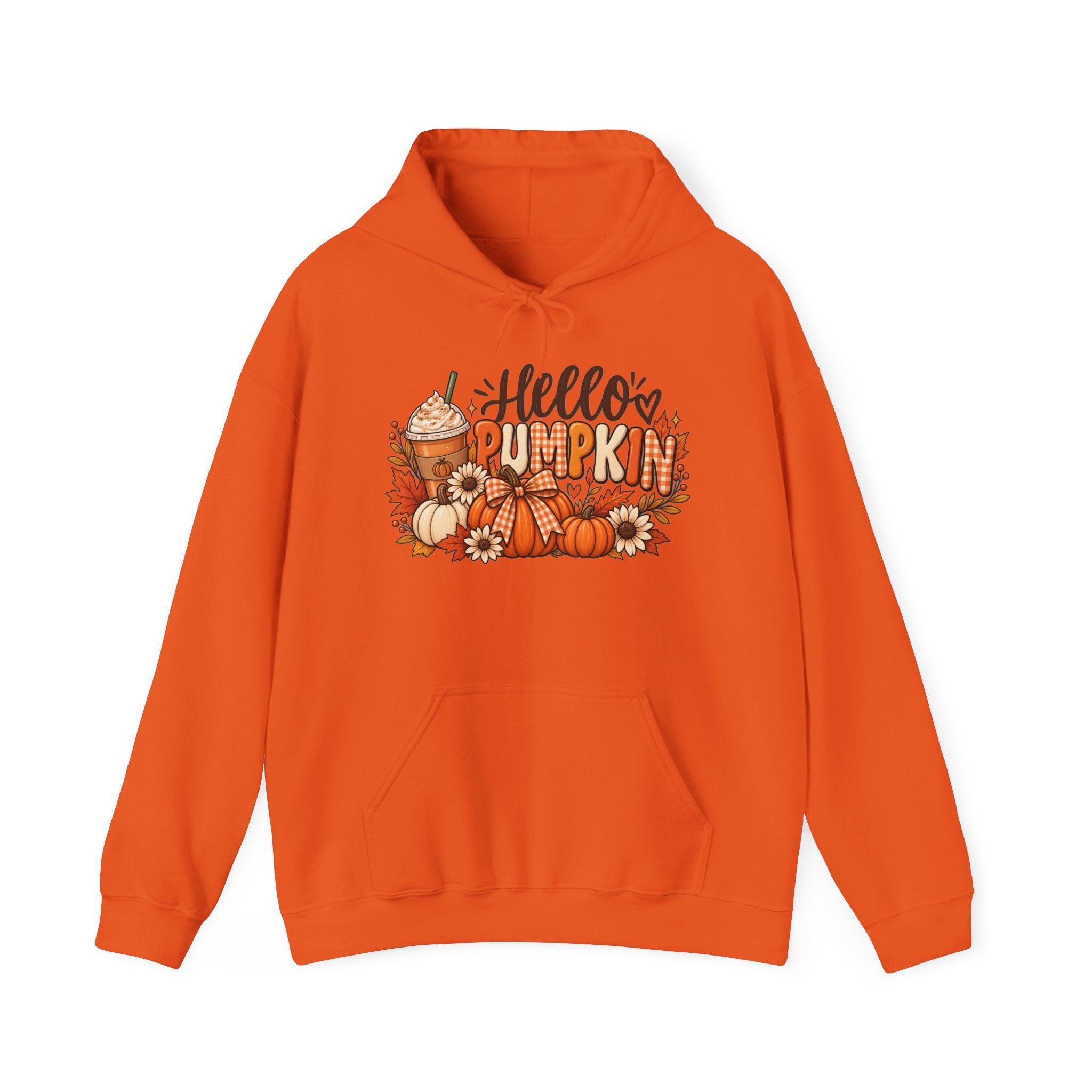 Hello Pumpkin Unisex Heavy Blend™ Hooded Sweatshirt
