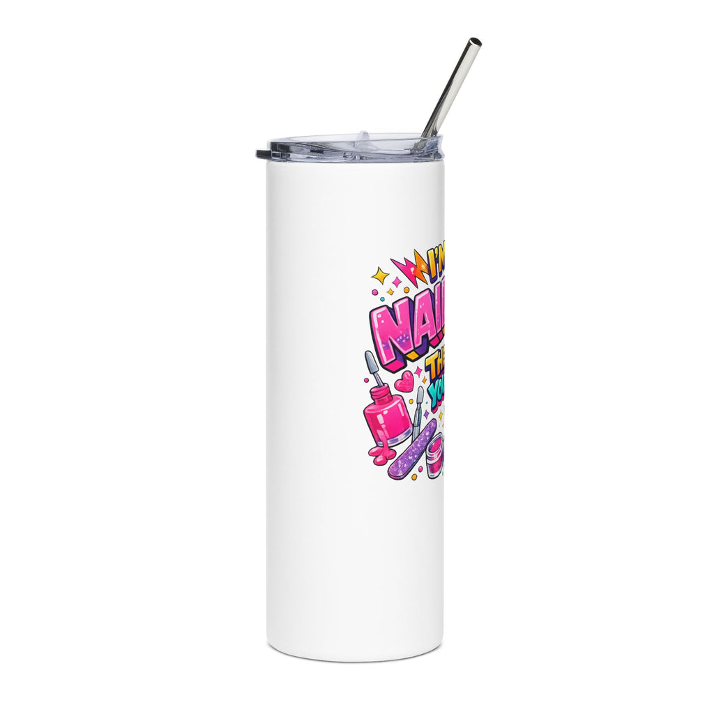 Nail Tech Stainless Steel Tumbler, 20oz