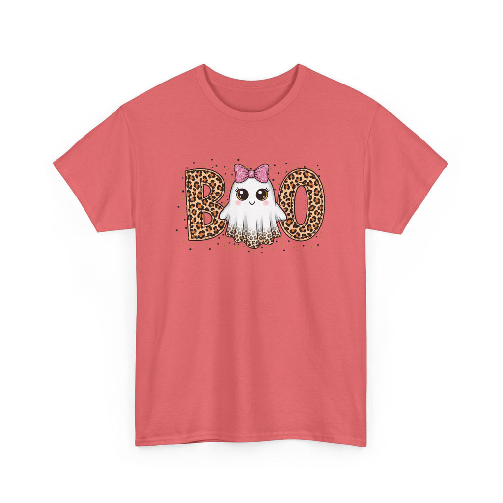 BOO -Cute Ghost Unisex Heavy Cotton Tee