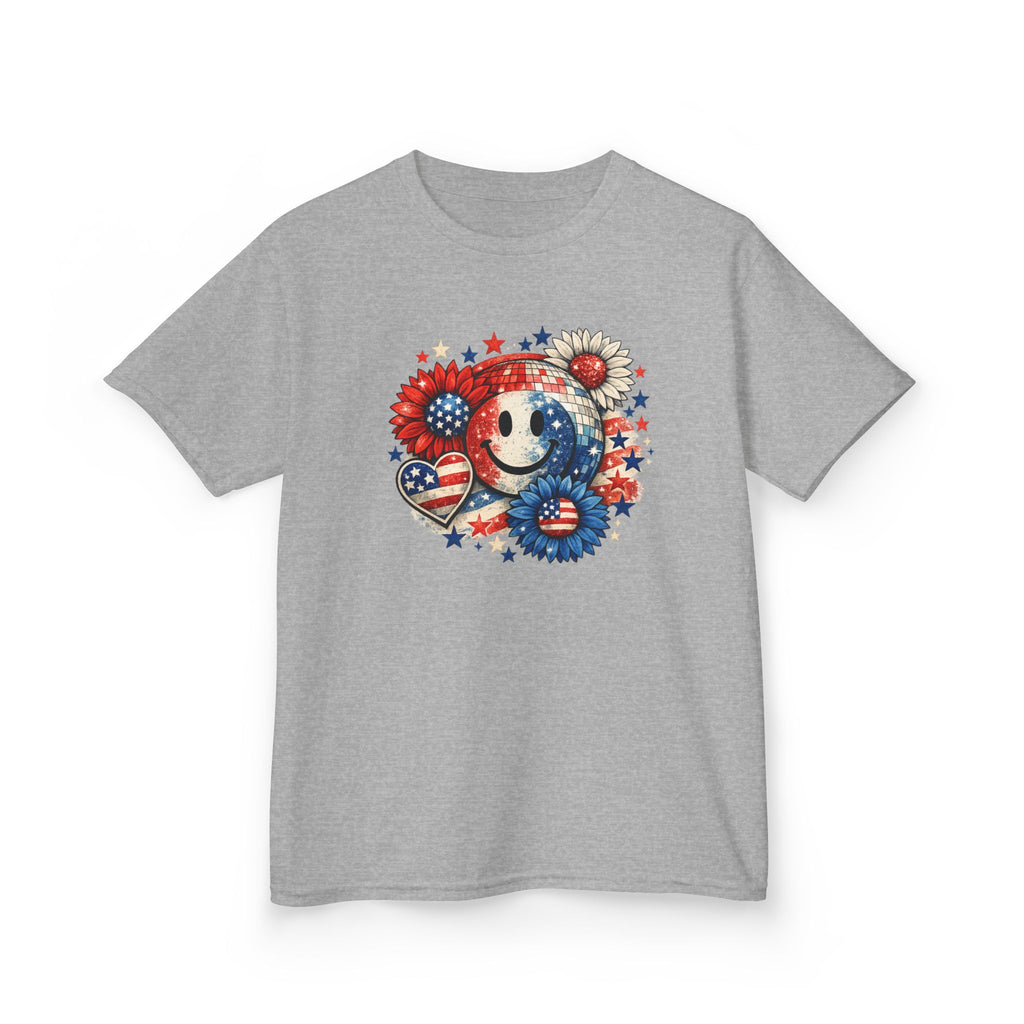 Girls American 4th of July T-Shirt