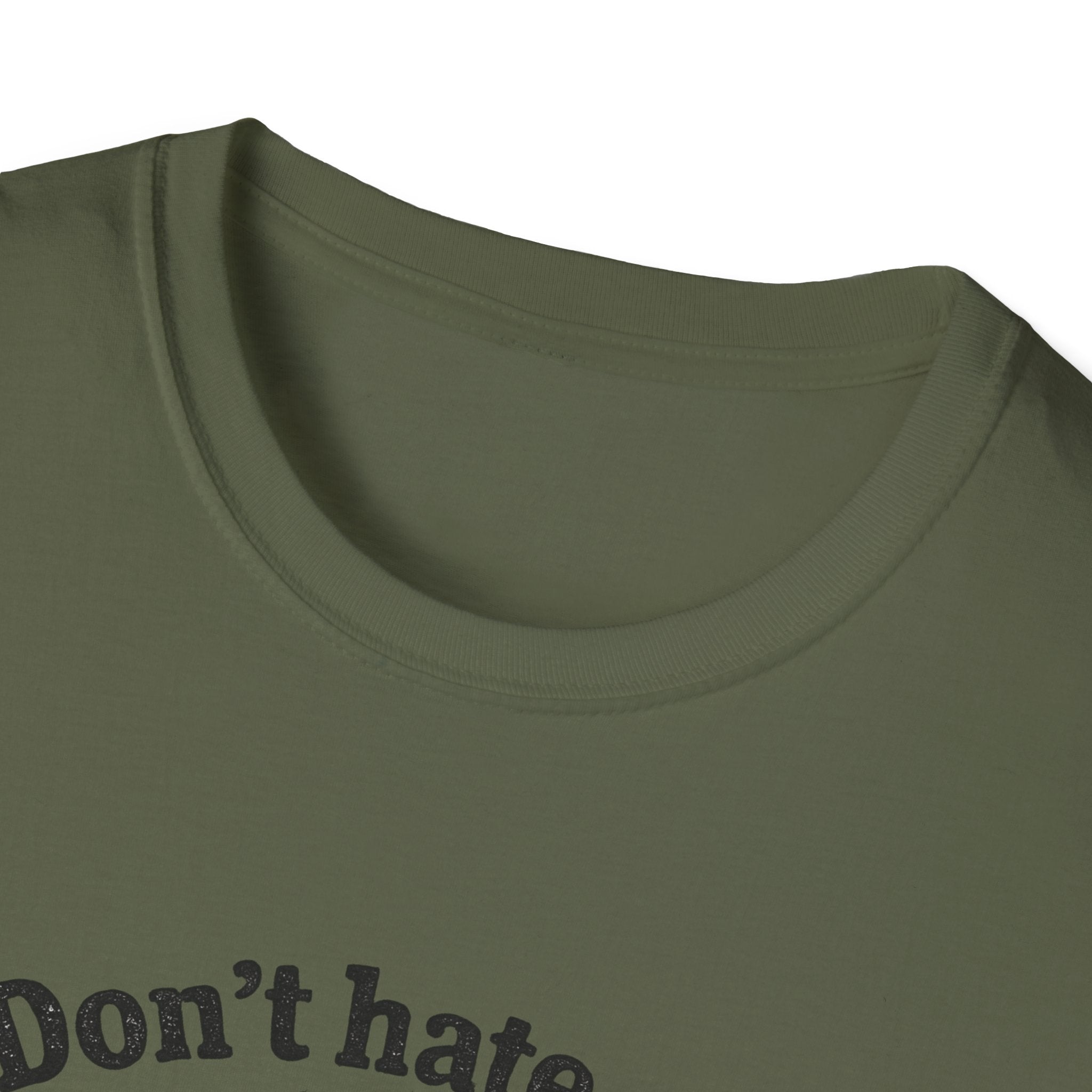 Beardaful T‑Shirt — "Don't hate me cuz I'm Beardaful" Funny Beard Lover Tee