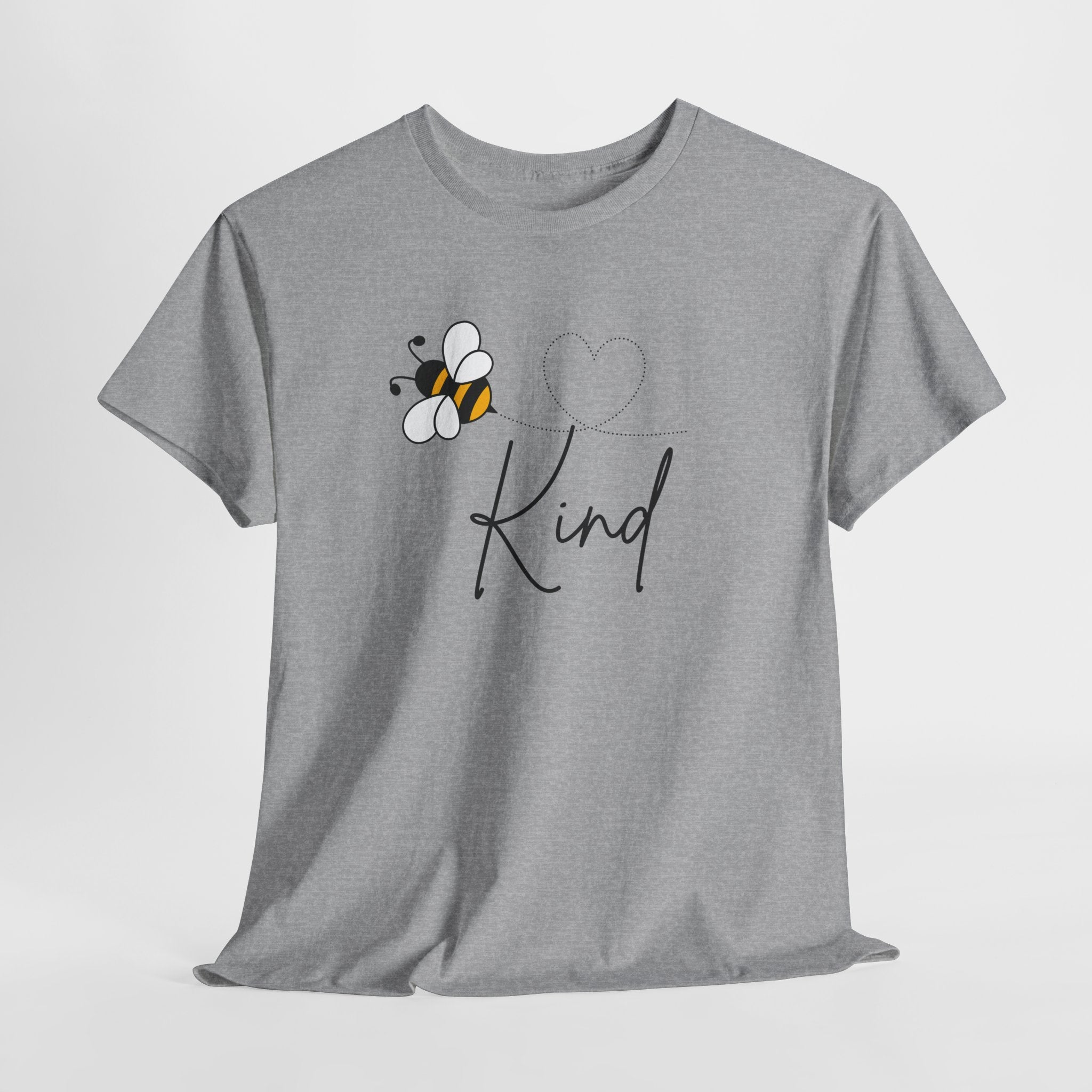 Kind Bee T‑Shirt — Minimalist Positive Message Tee