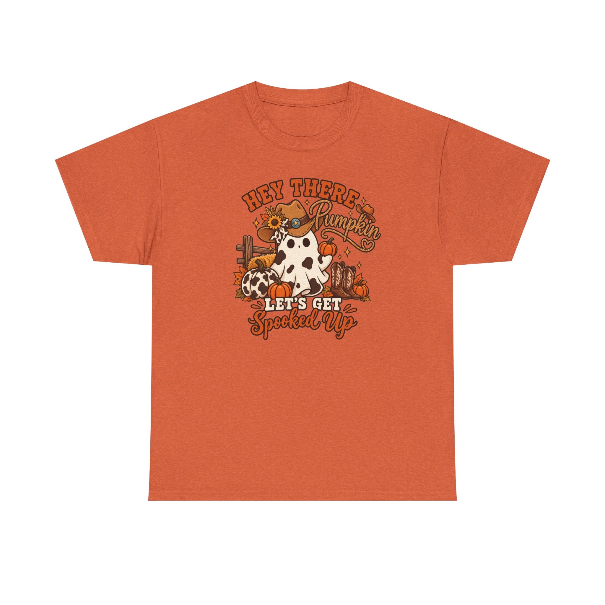 Hey There cute fall teeUnisex Heavy Cotton Tee