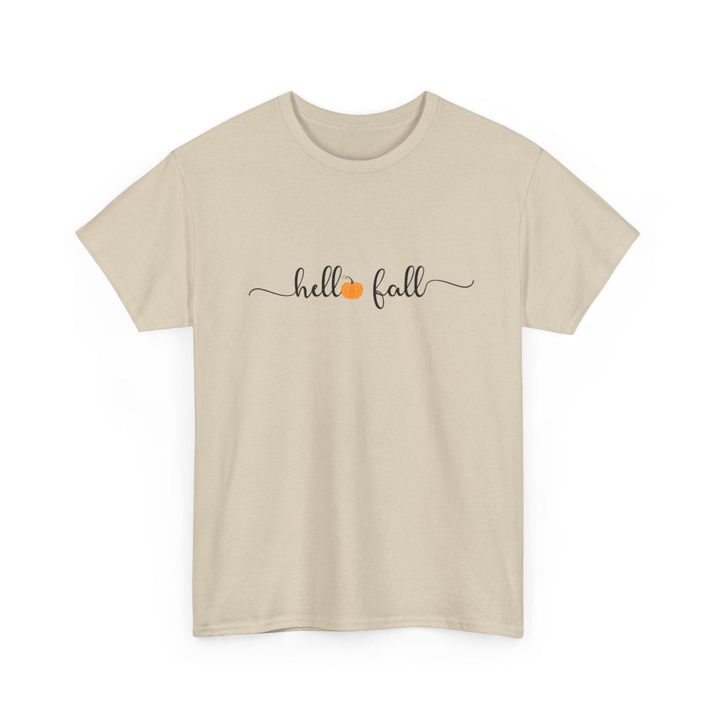Hello Fall Unisex Heavy Cotton Tee