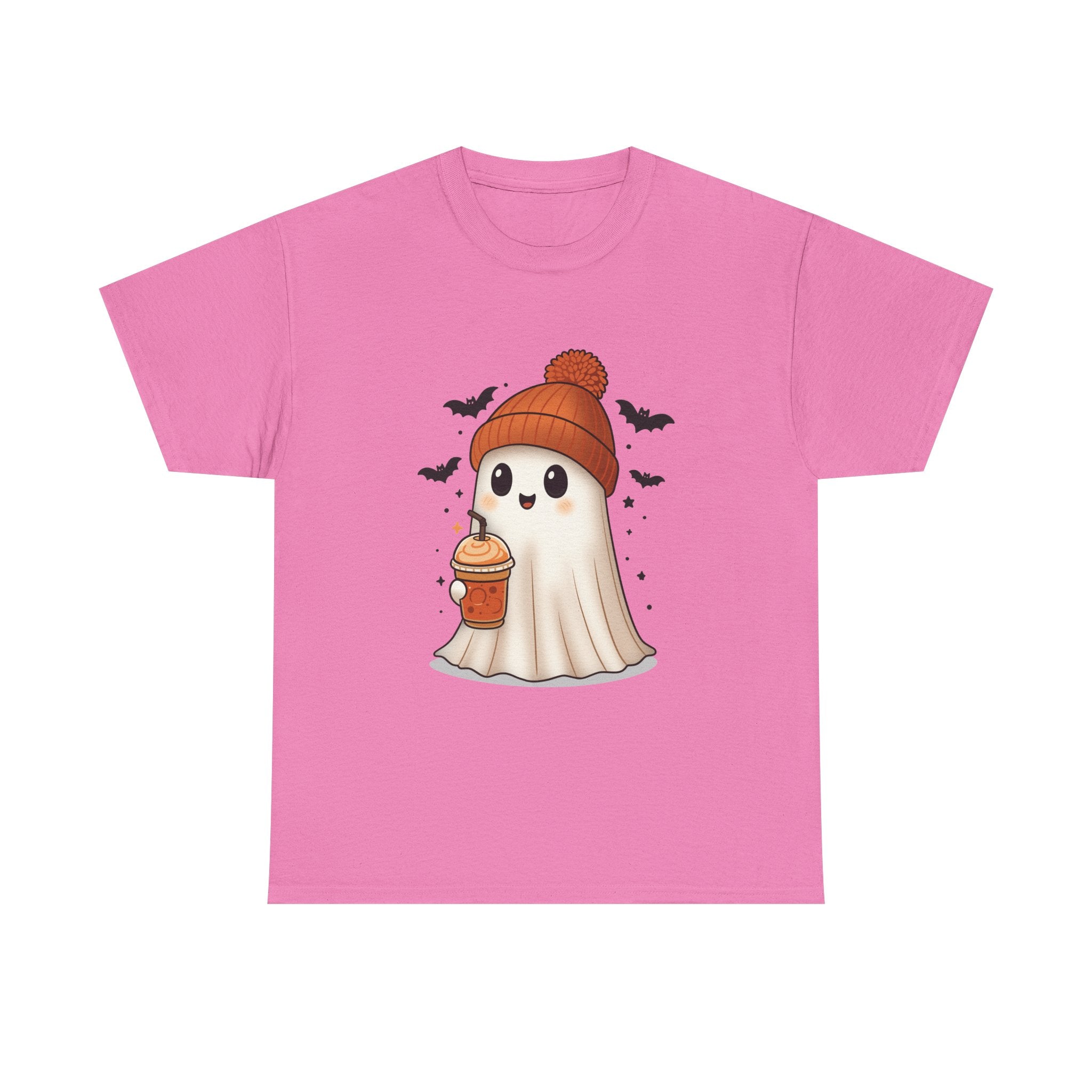 Pumpkin Spice GhostUnisex Heavy Cotton Tee
