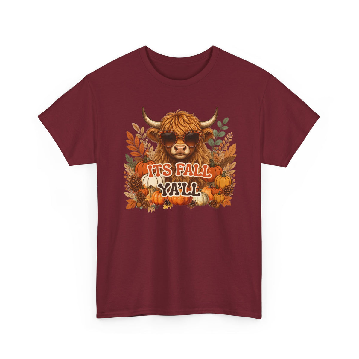 It’s fall yall Heavy Cotton Tee