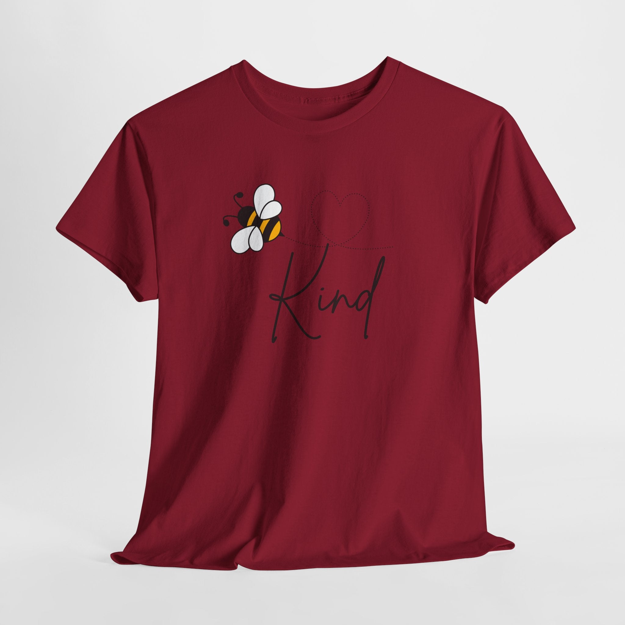 Kind Bee T‑Shirt — Minimalist Positive Message Tee